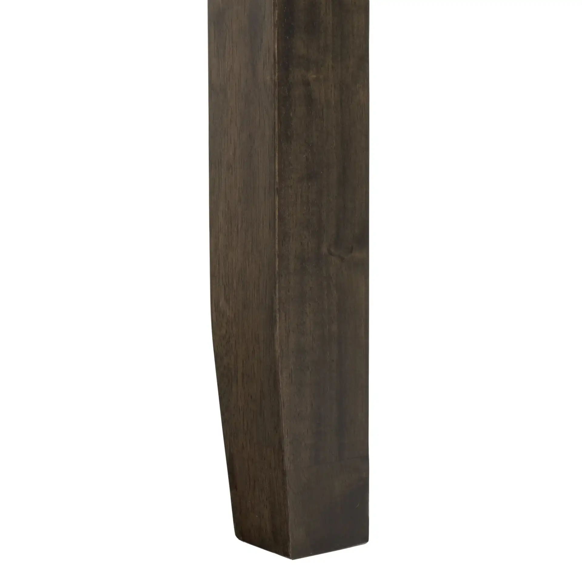 Bartone Dining Table in Ash Brown, detail view