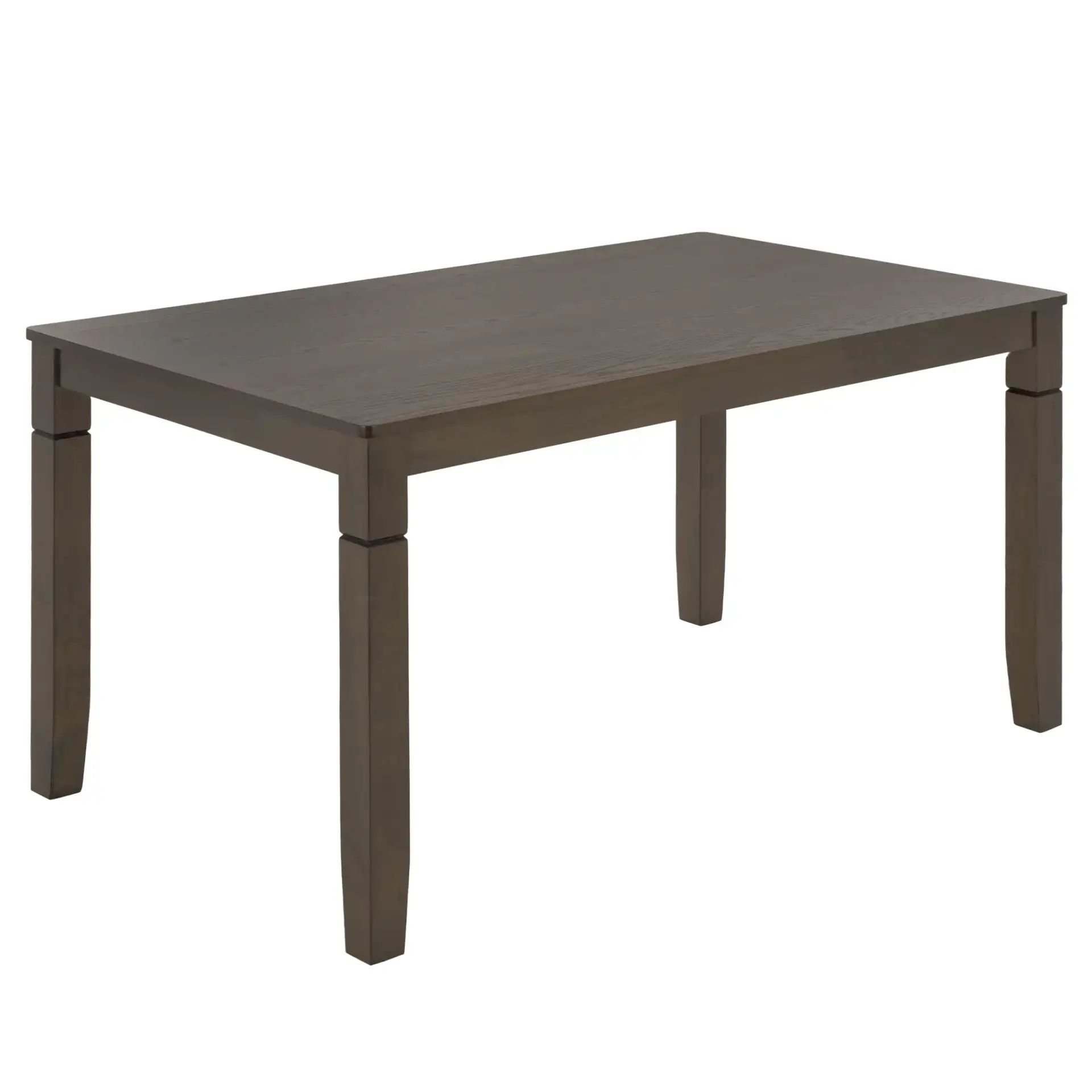 Bartone Dining Table in Ash Brown, detail view