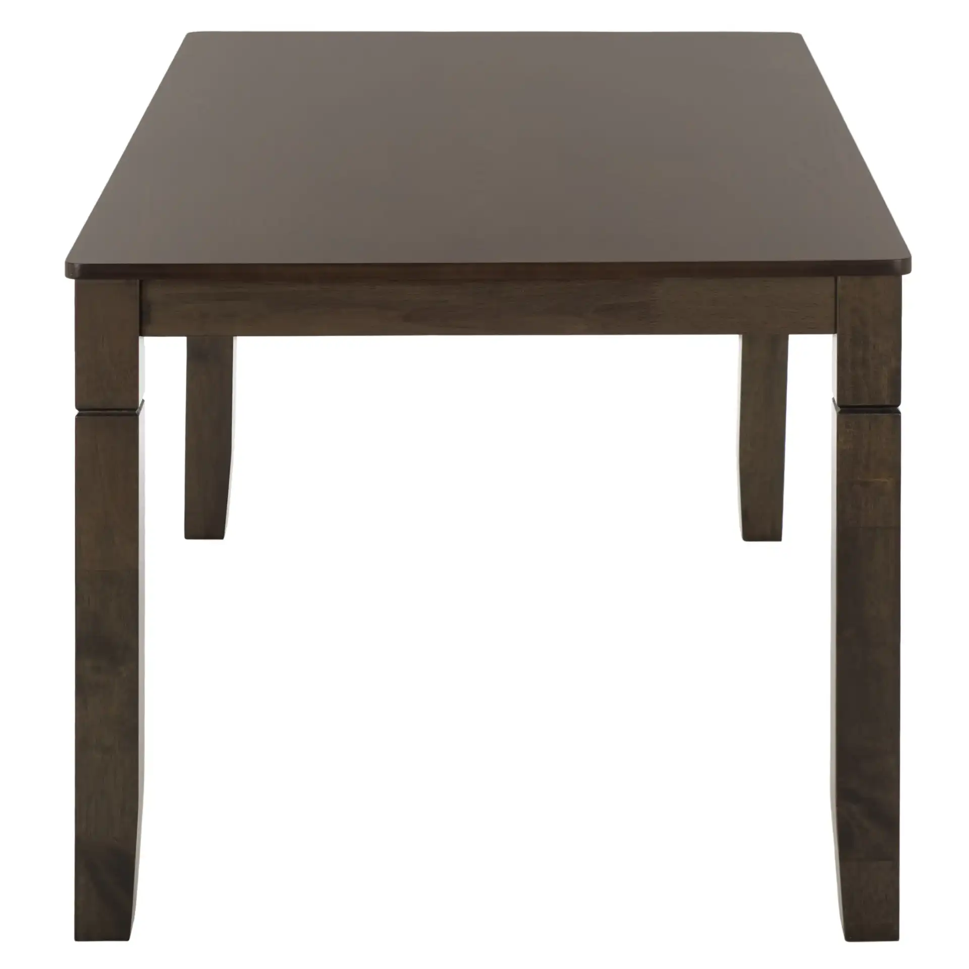 Bartone Dining Table in Ash Brown, detail view