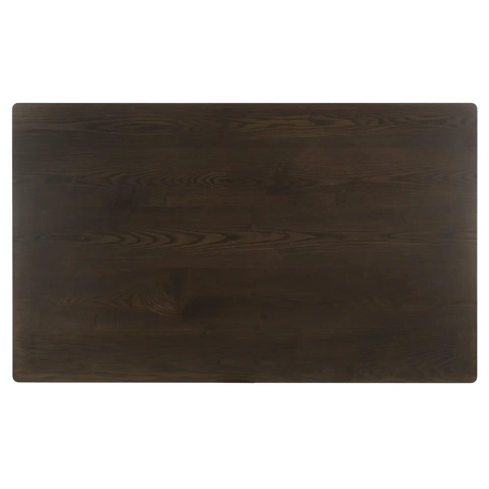 Bartone Dining Table in Ash Brown, detail view