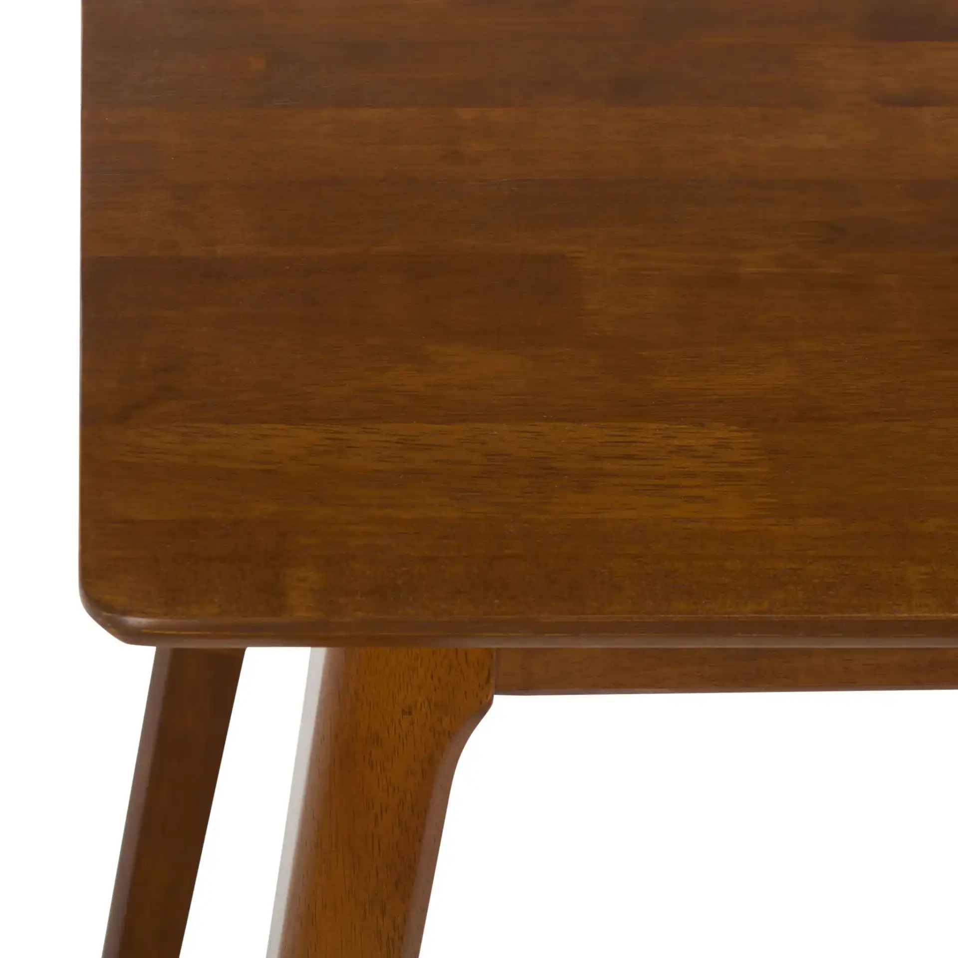 Teru Dining Table in Brown in a styled room