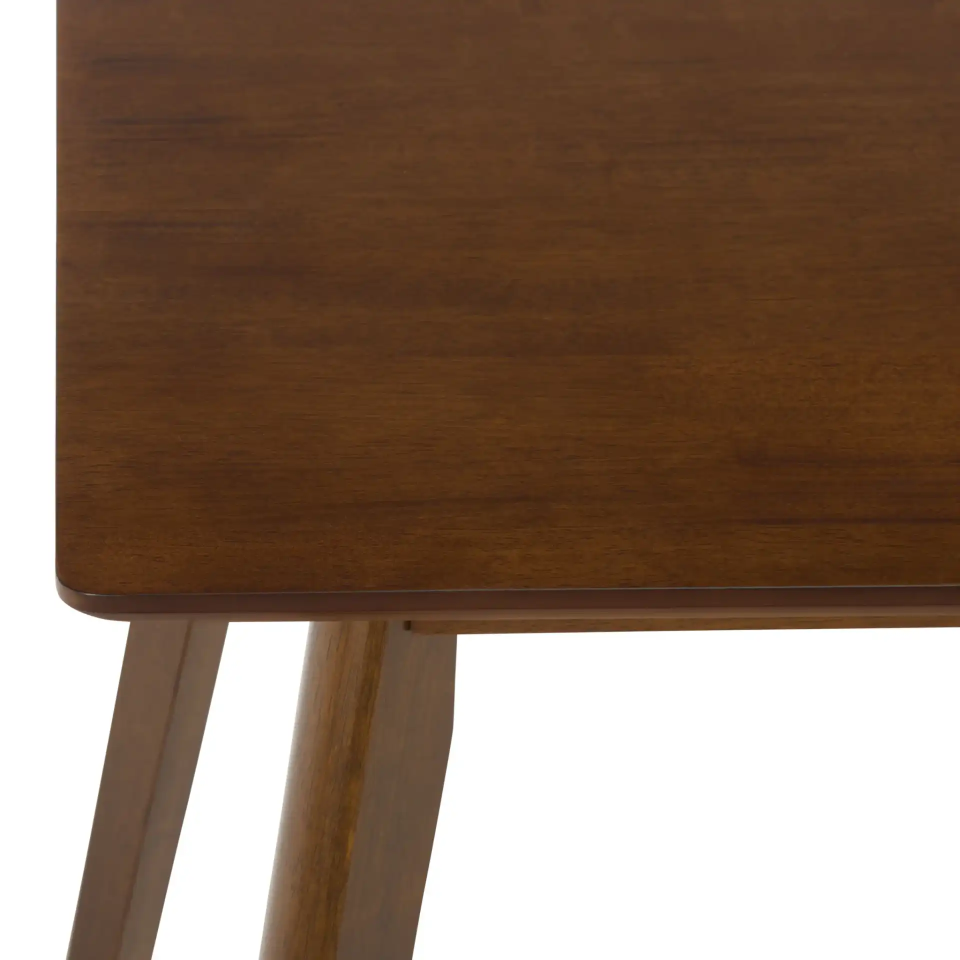 Amelin Dining Table in Walnut in a styled room