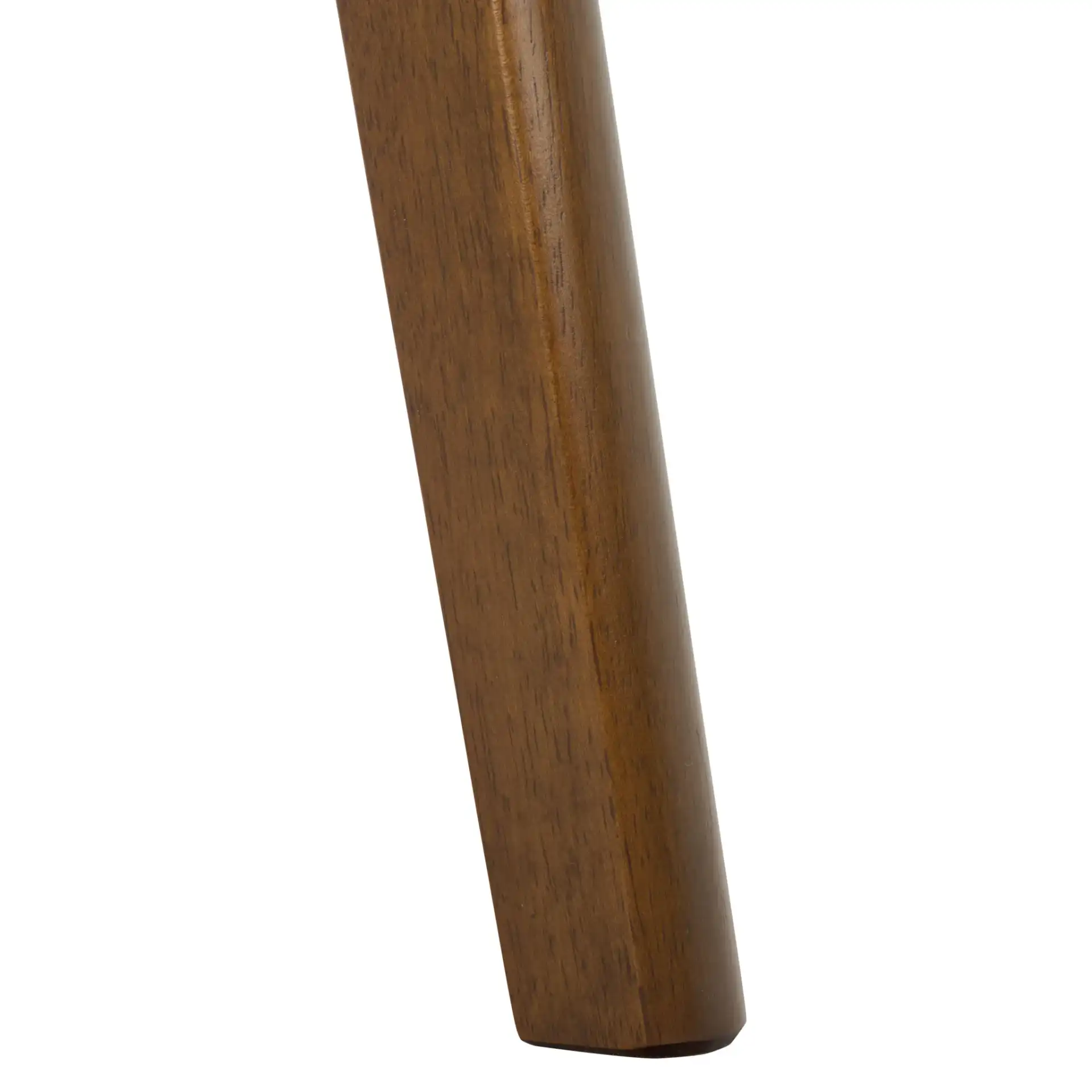 Amelin Dining Table in Walnut, detail view