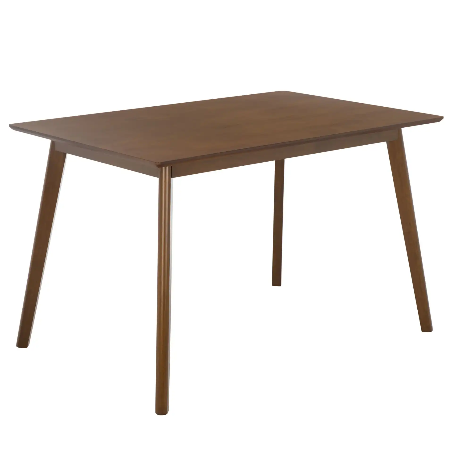 Amelin Dining Table in Walnut, detail view