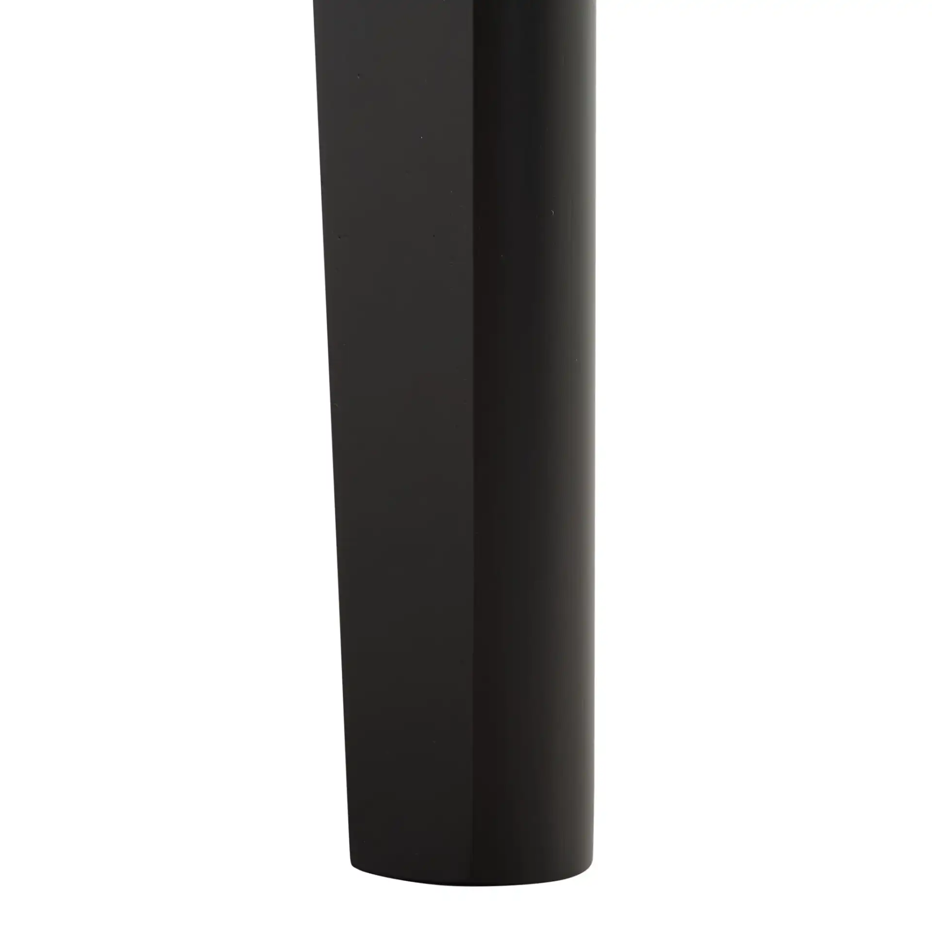 Hammis Extendable Dining Table in Black, detail view