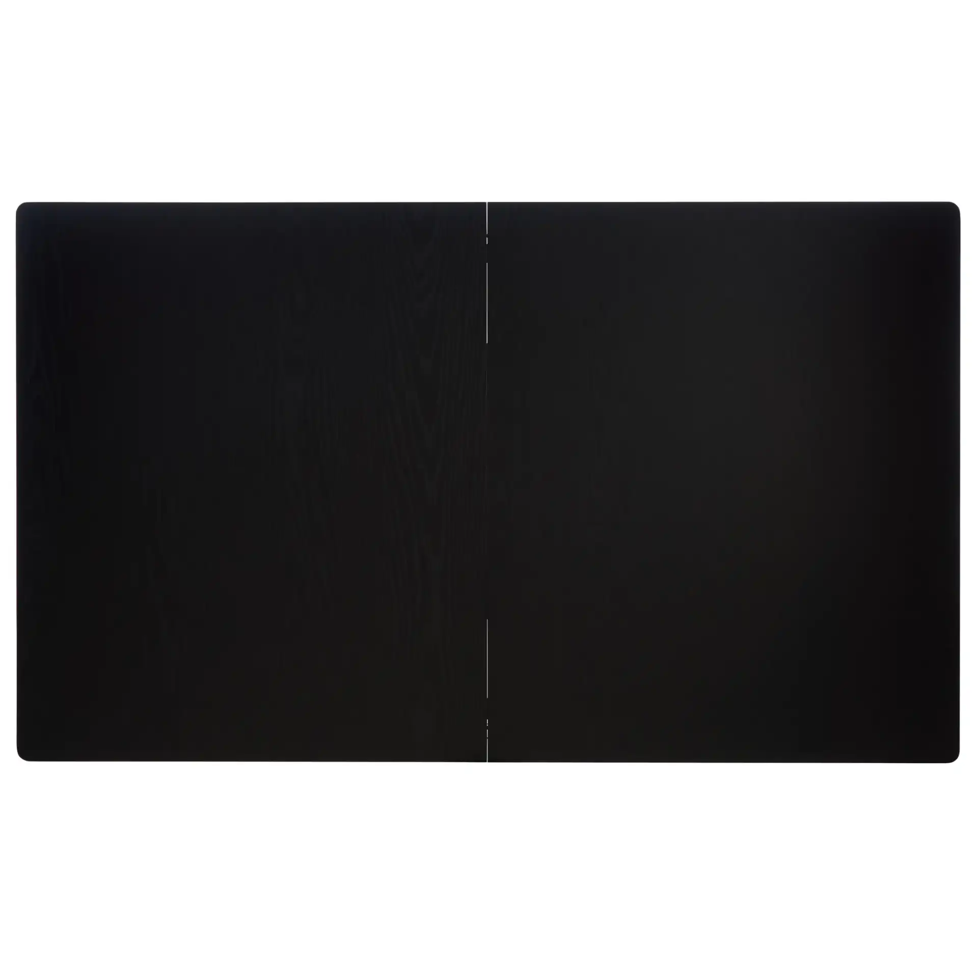 Hammis Extendable Dining Table in Black, detail view