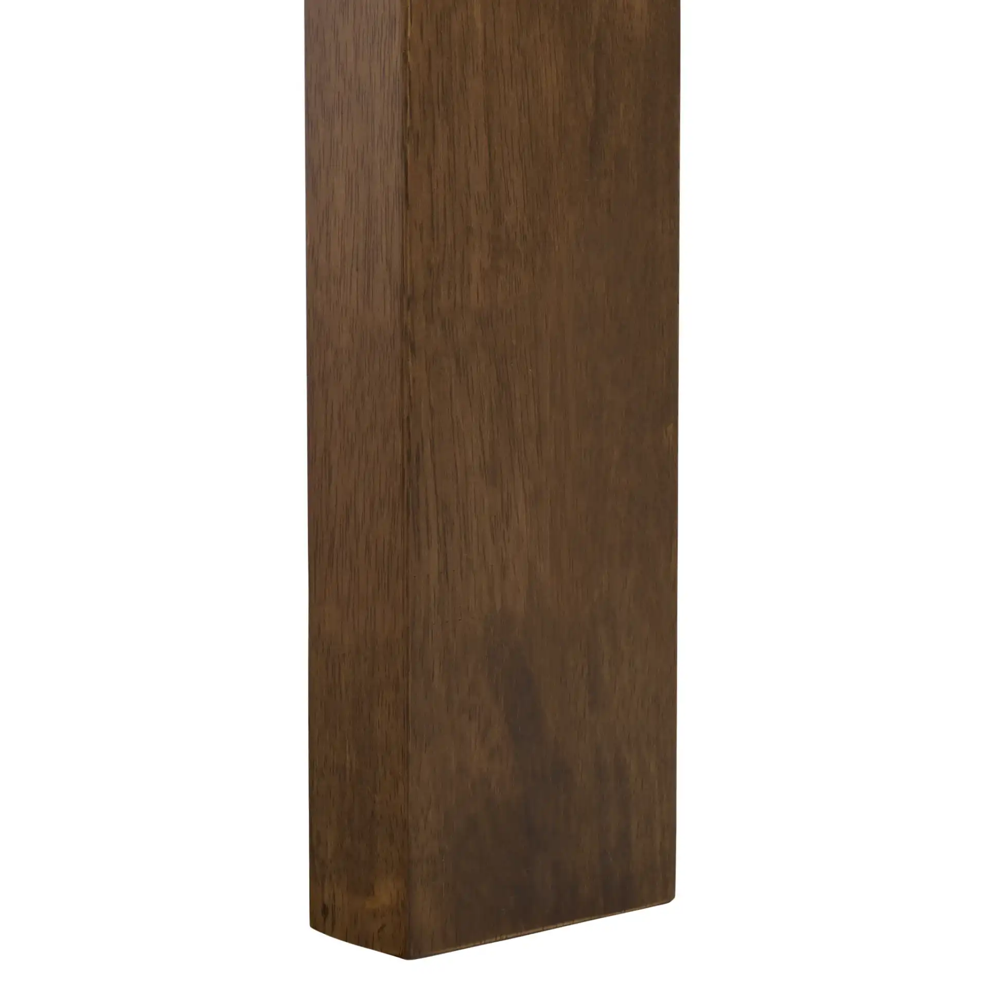 Melo Dining Table in Walnut, detail view