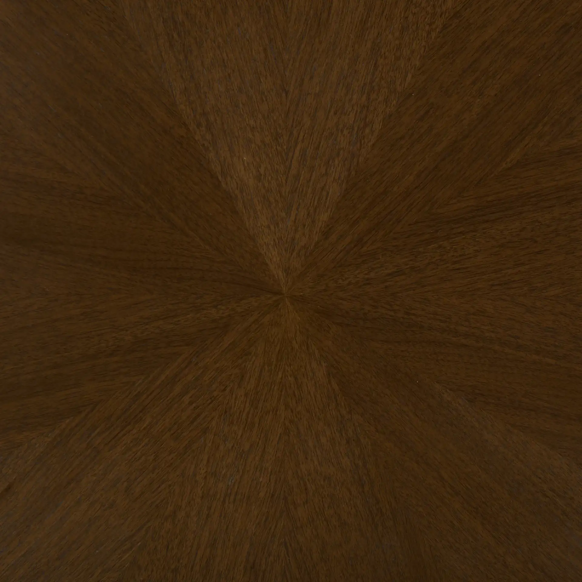 Melo Dining Table in Walnut, detail view