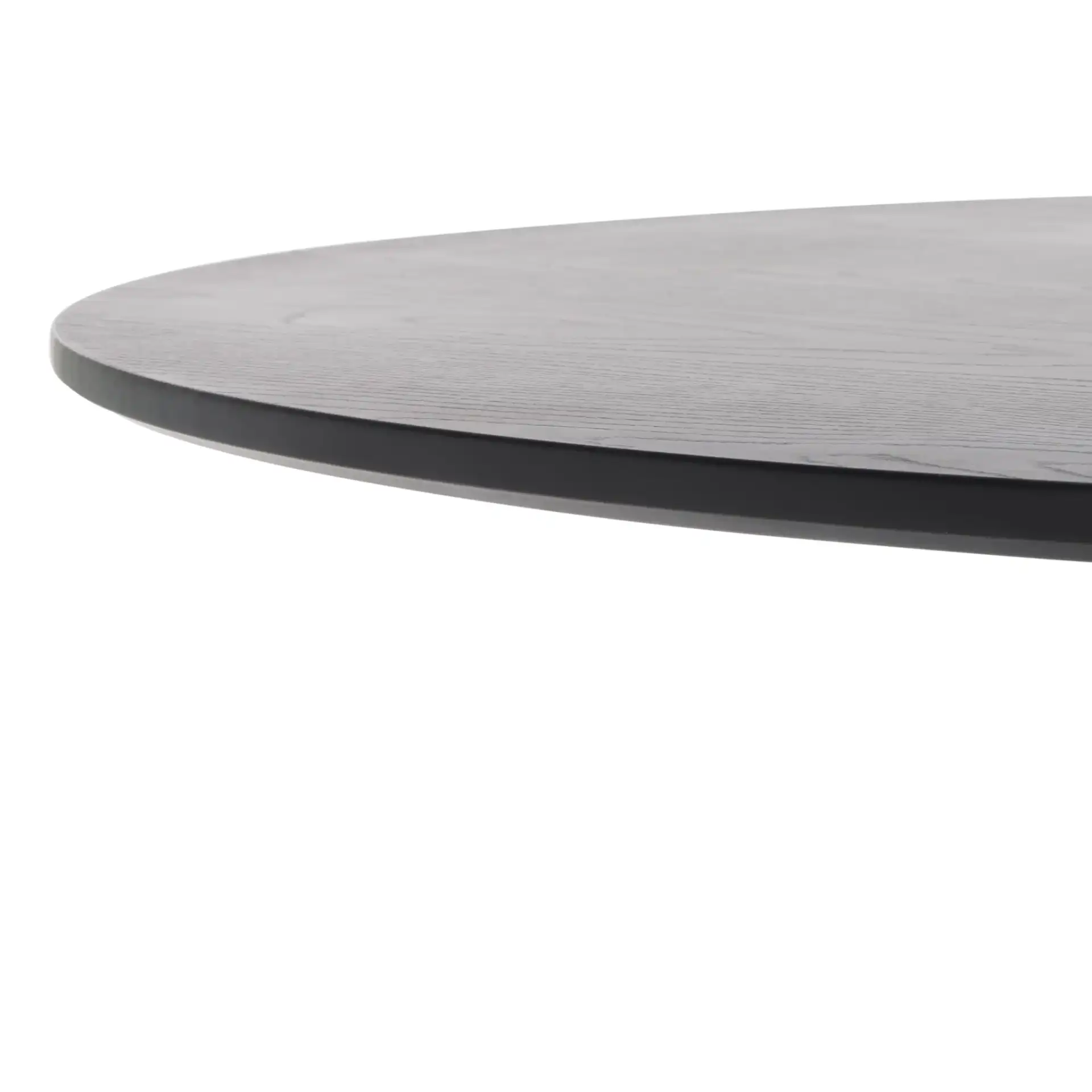Skyden Dining Table in Black in a styled room