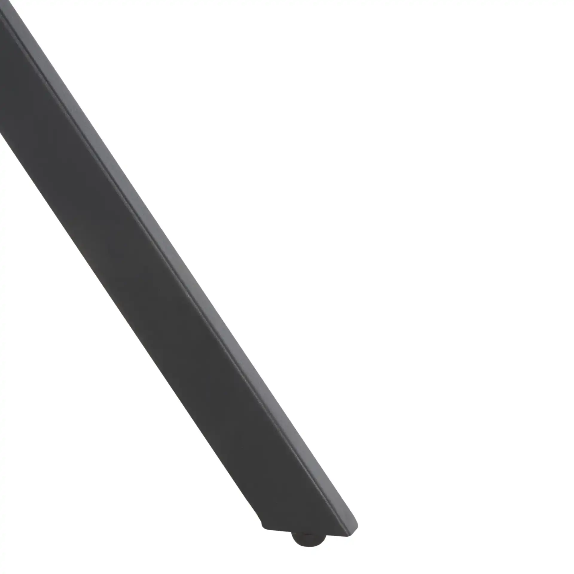 Skyden Dining Table in Black, detail view