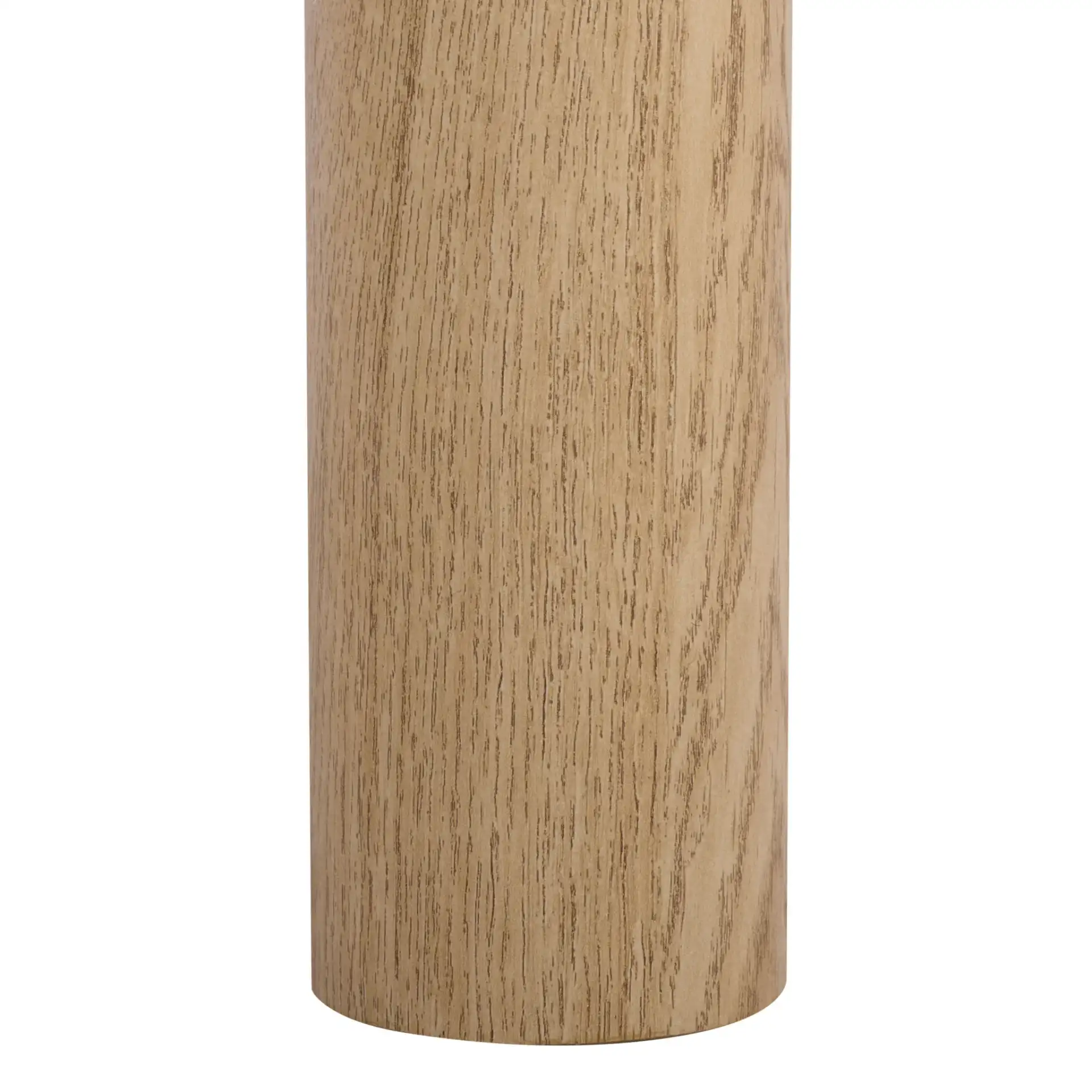 Detroitee Round Dining Table in Natural, detail view
