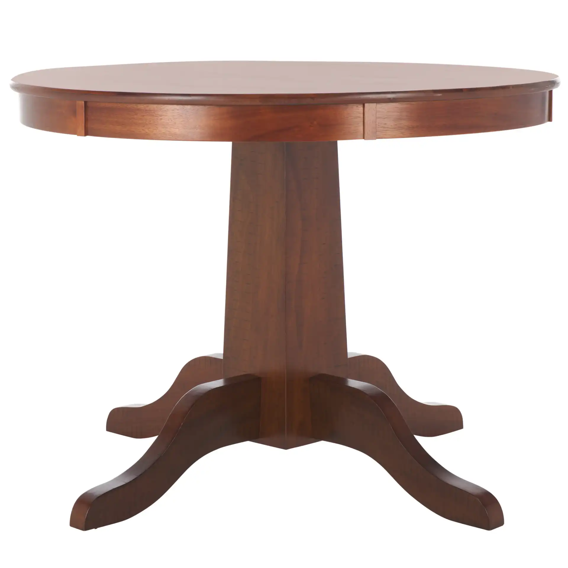Sergio Round Dining Table in Rustic Cafe, detail view
