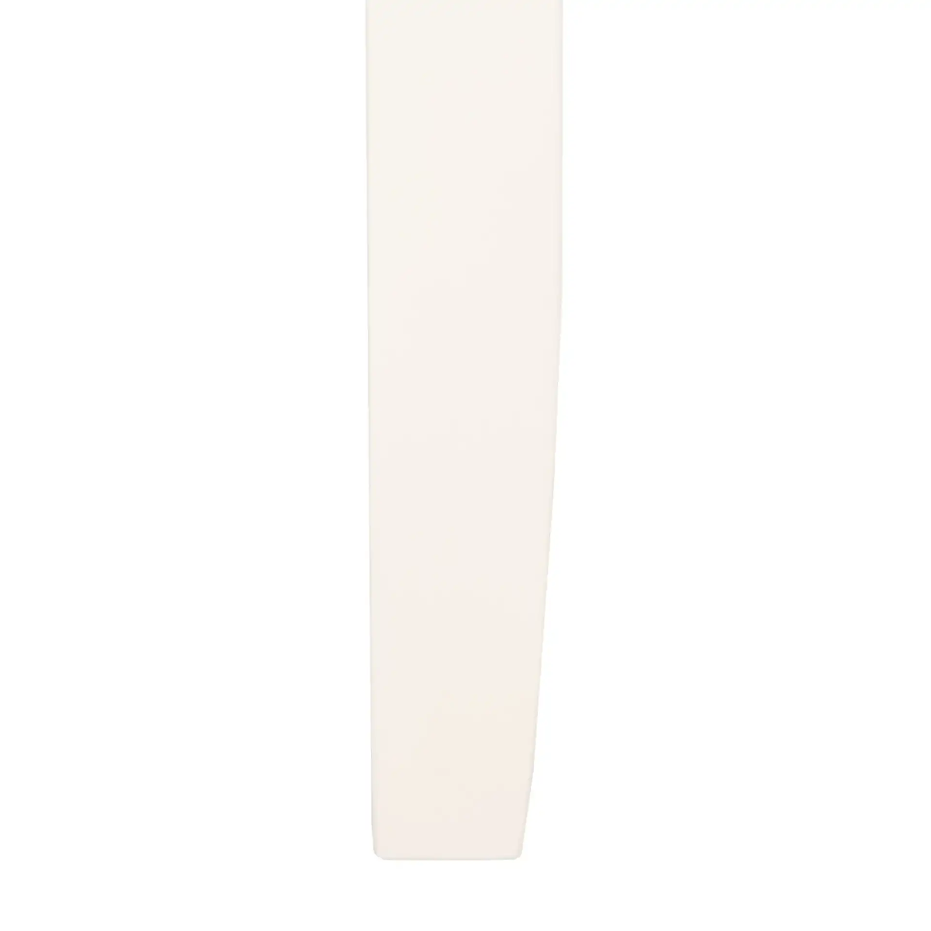 Izzy Rectangle Counter Table in White, detail view