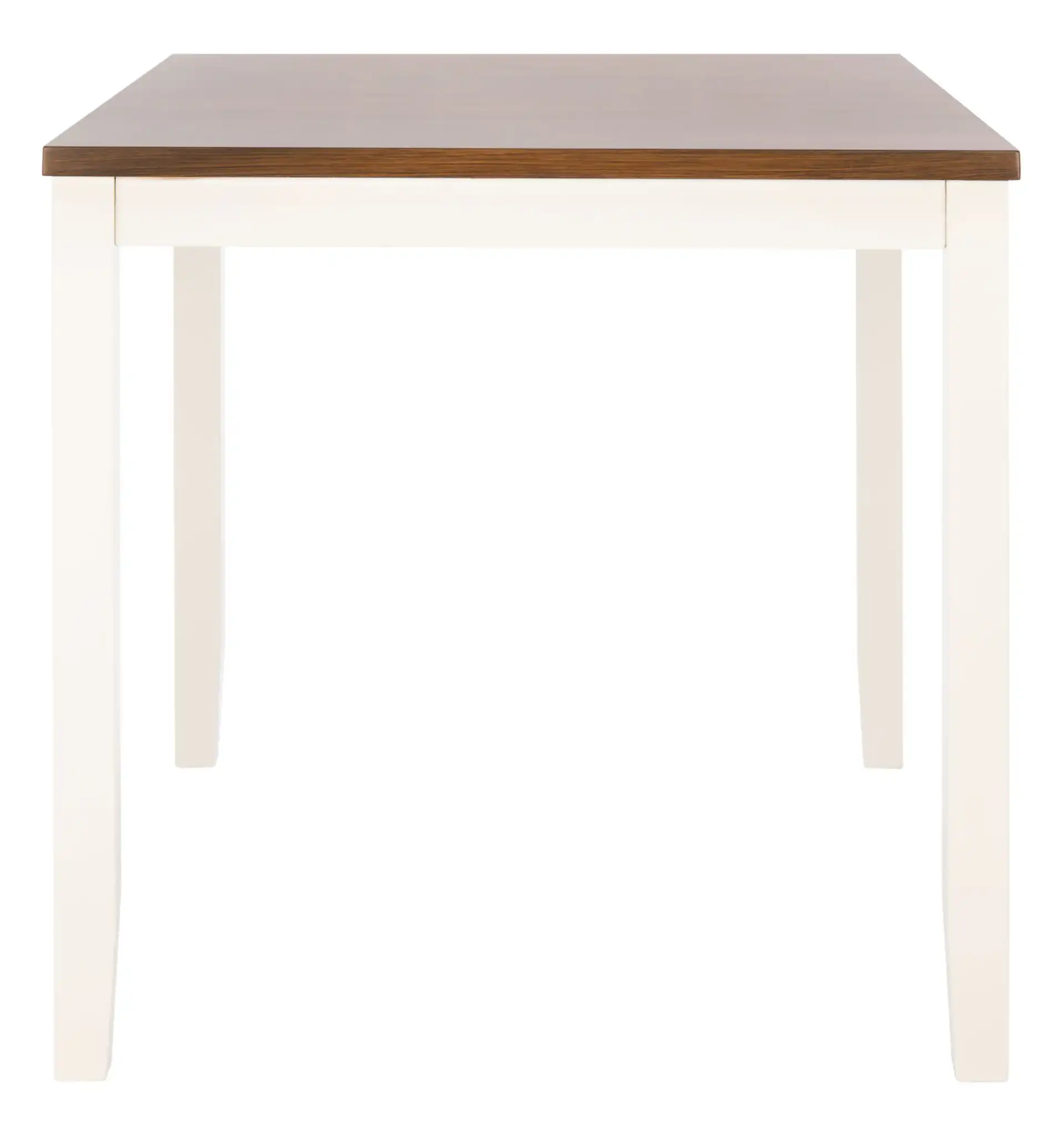 Izzy Rectangle Counter Table in White, detail view