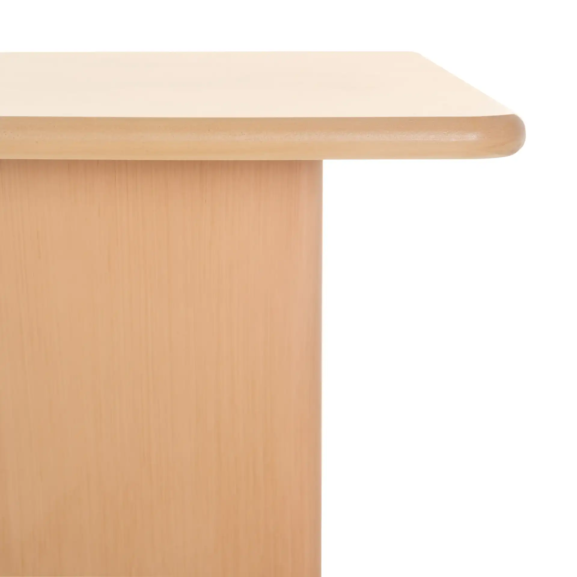 Enyo Dining Table in Natural in a styled room