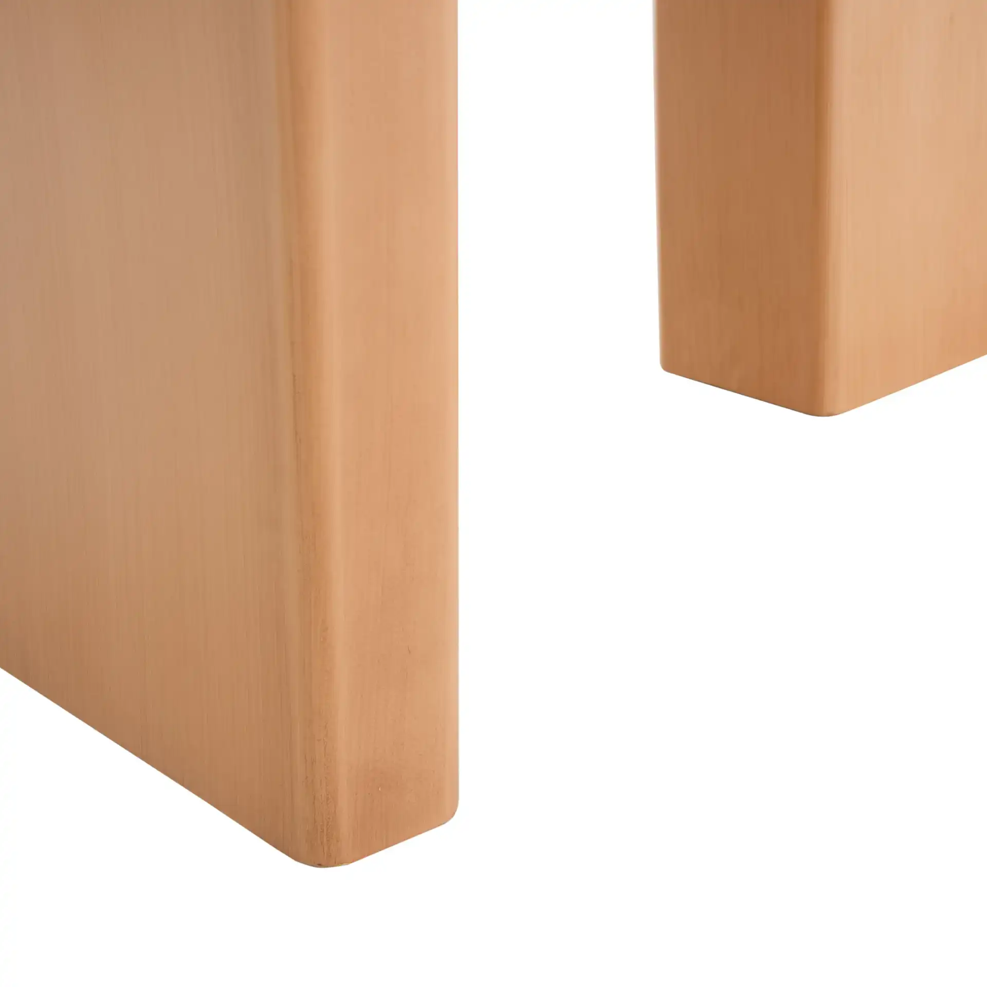 Enyo Dining Table in Natural, detail view
