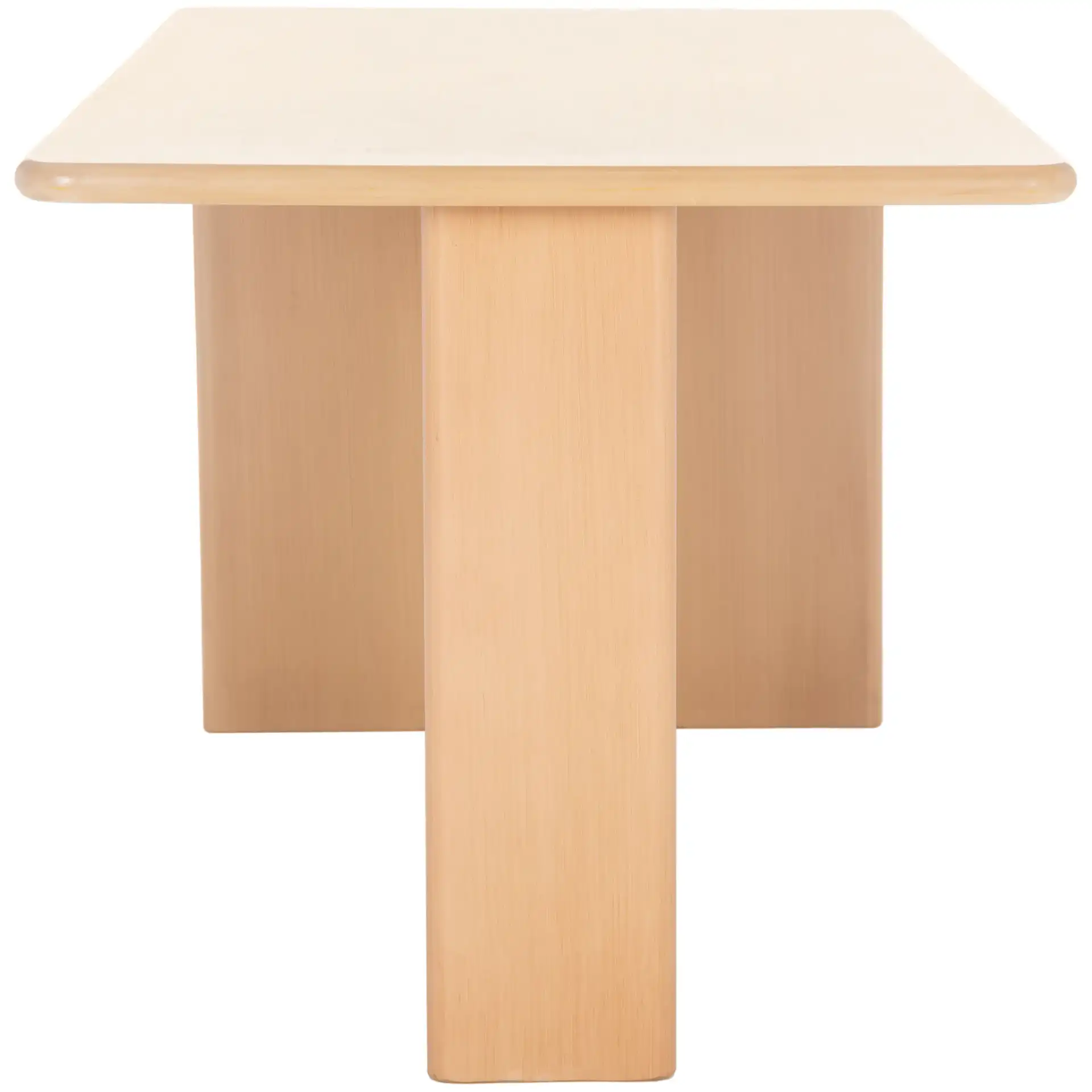 Enyo Dining Table in Natural, detail view