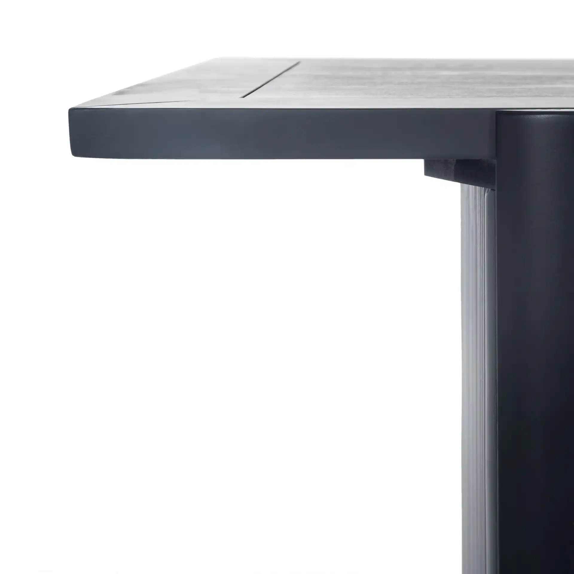 Buckley 58" Dining Table in Brown in a styled room