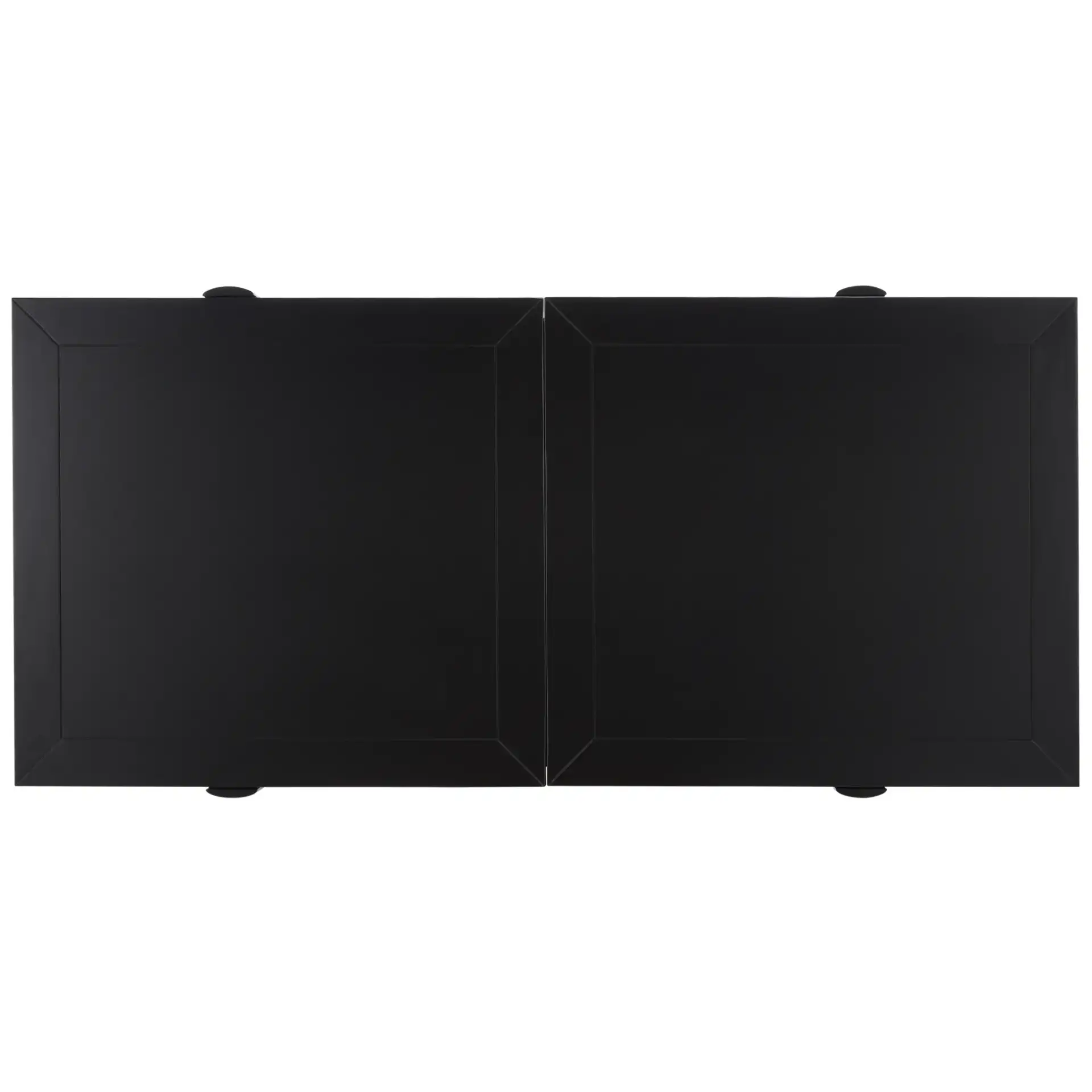 Buckley 78-Inch Dining Table in Black, detail view