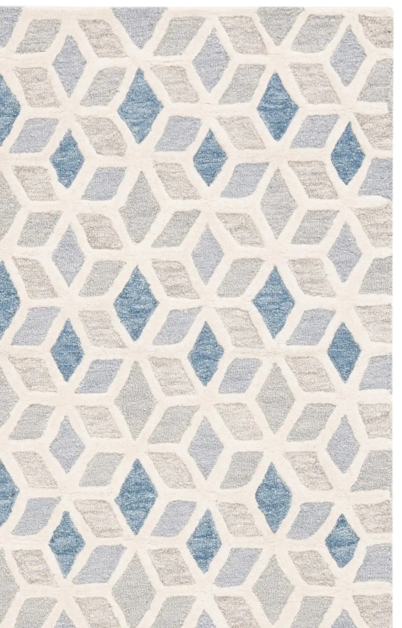 Ivory / Blue