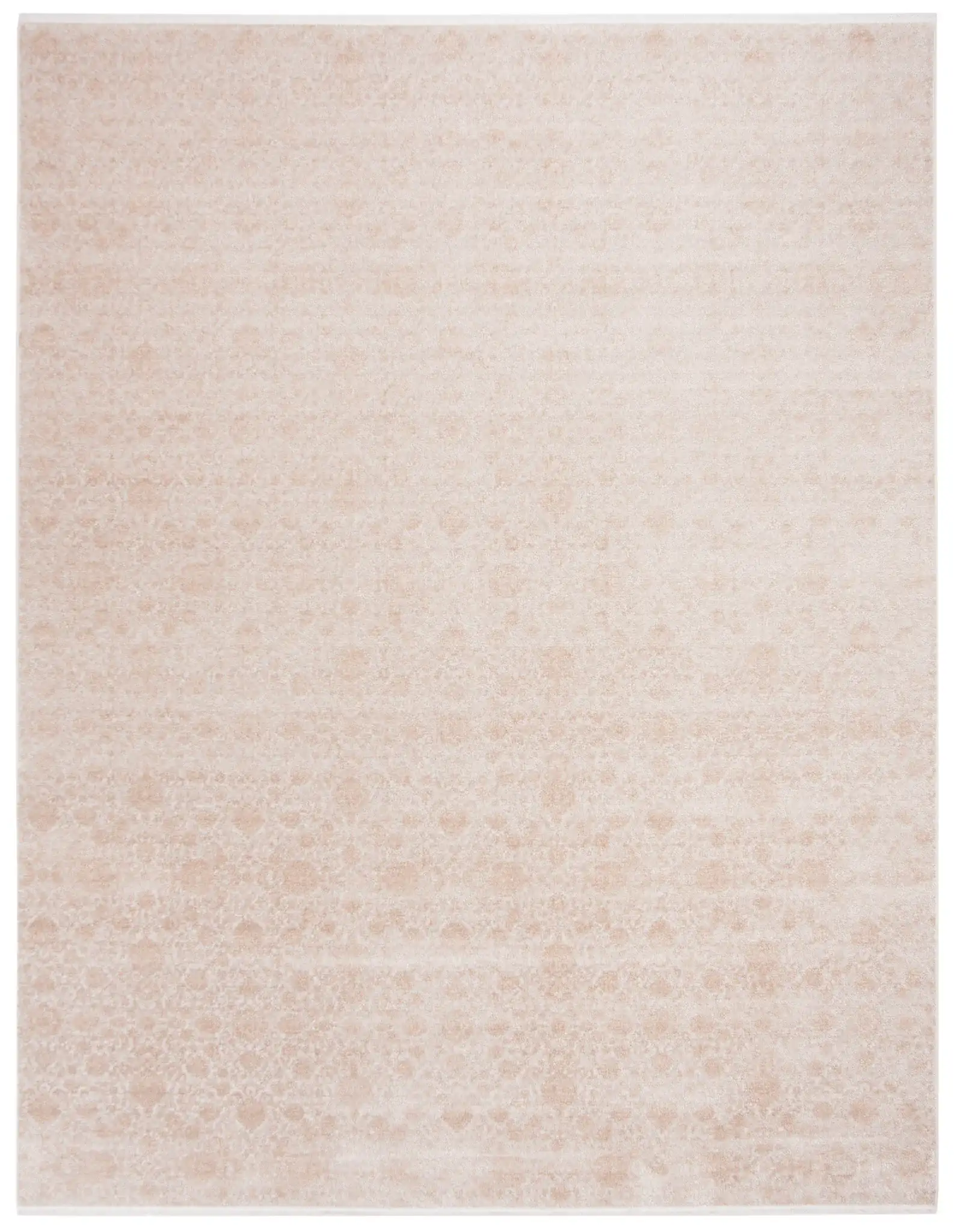 Eclipse Faded Floral Rug in Beige / Light Gray