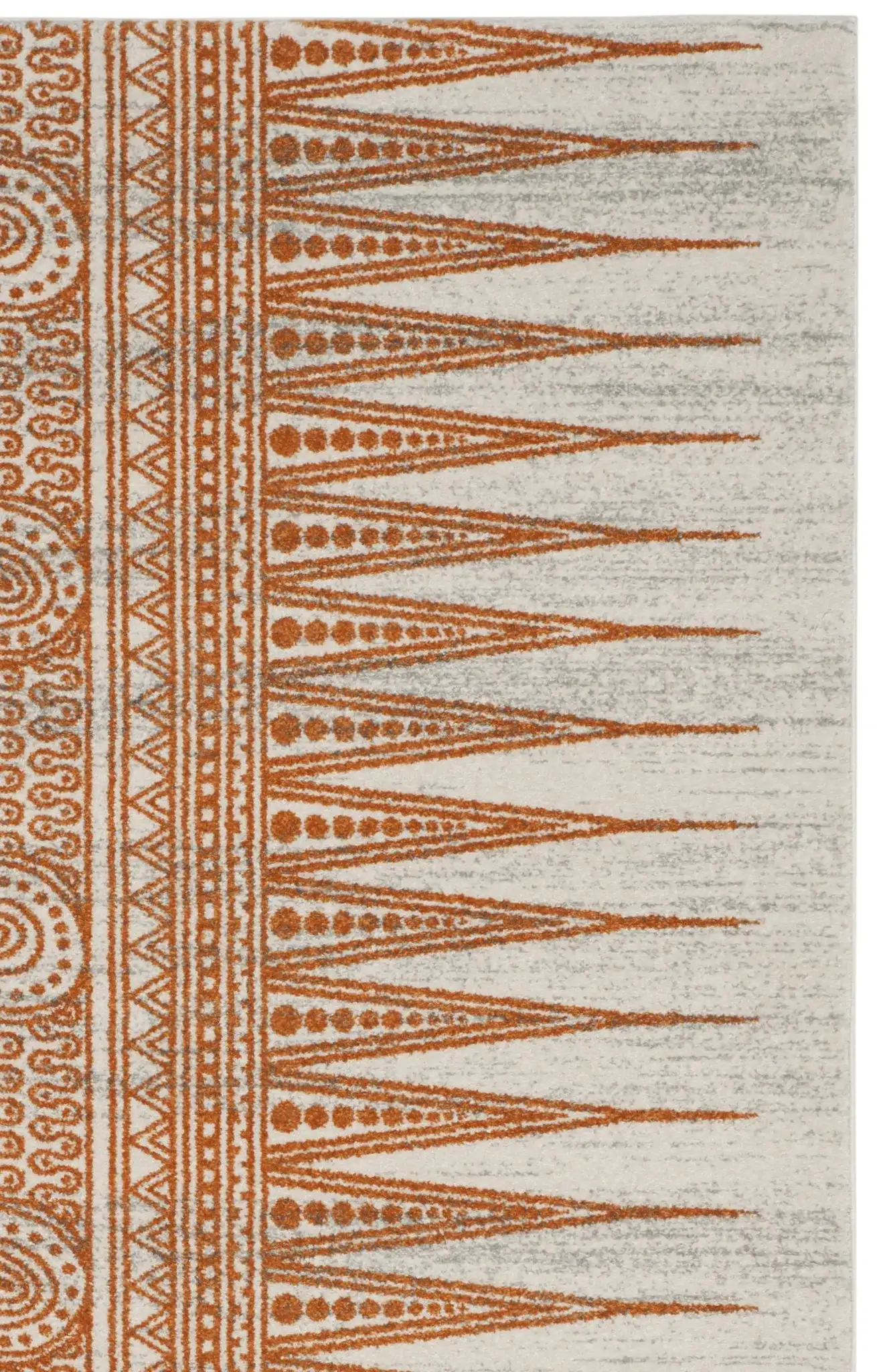 Ivory / Orange