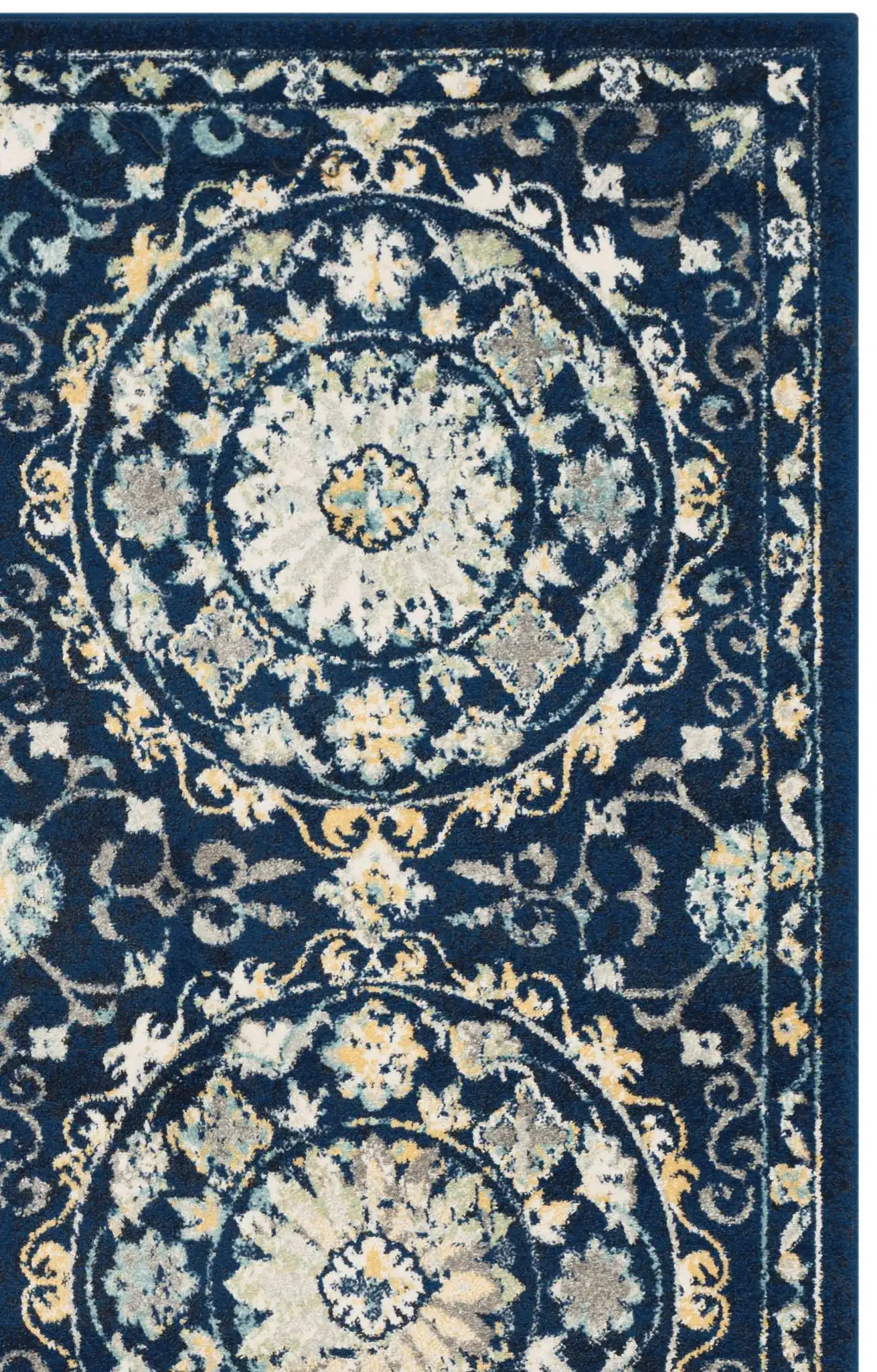 Navy / Ivory
