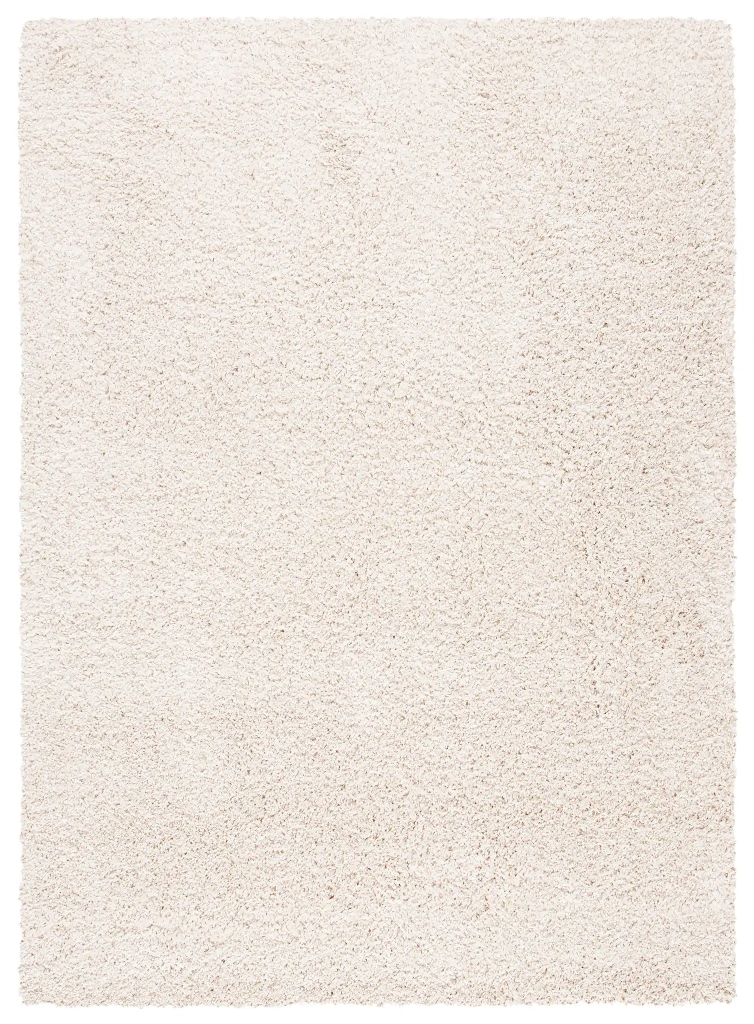 Evolution Solid Shag Rug in Ivory
