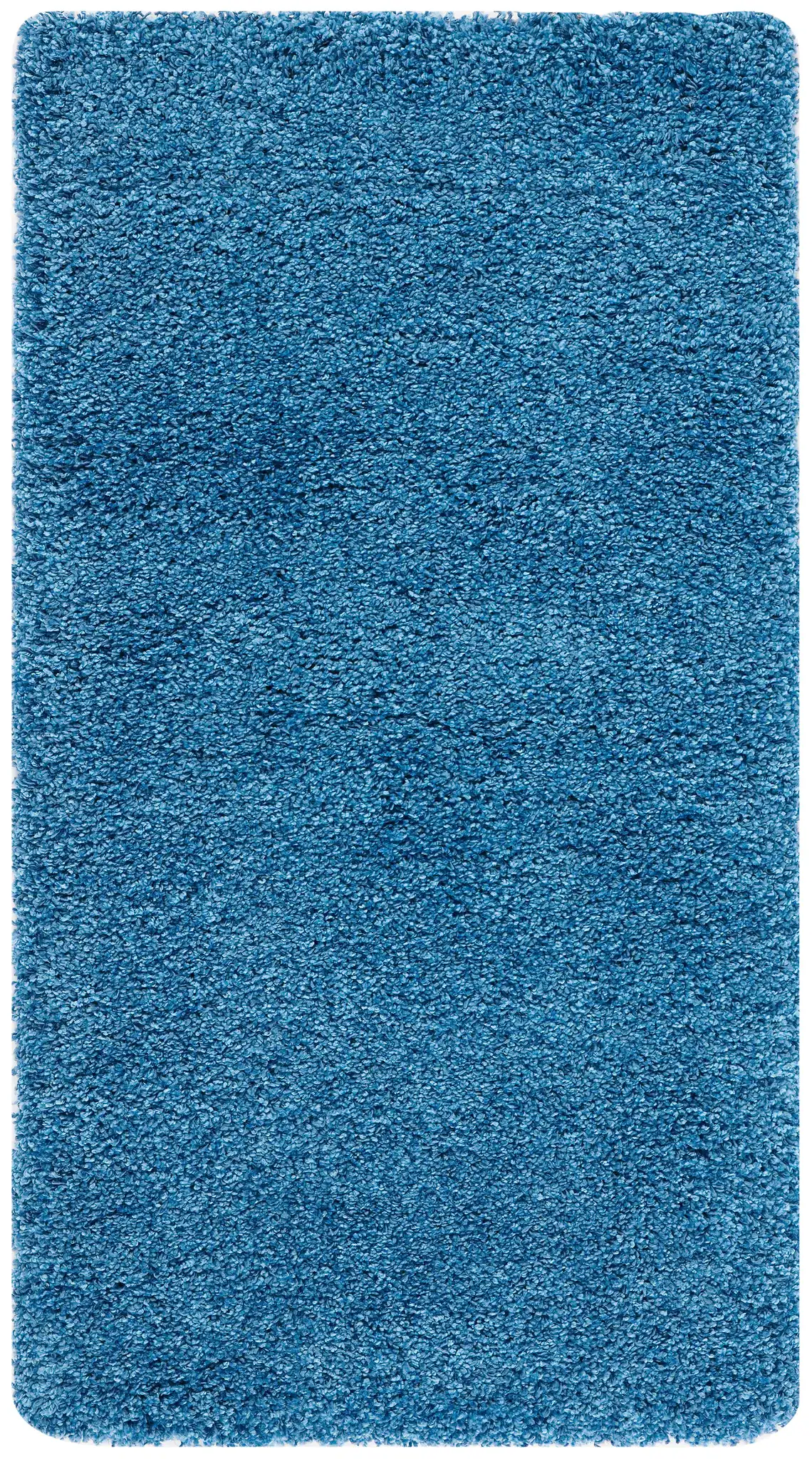 Evolution Solid Shag Rug in Blue