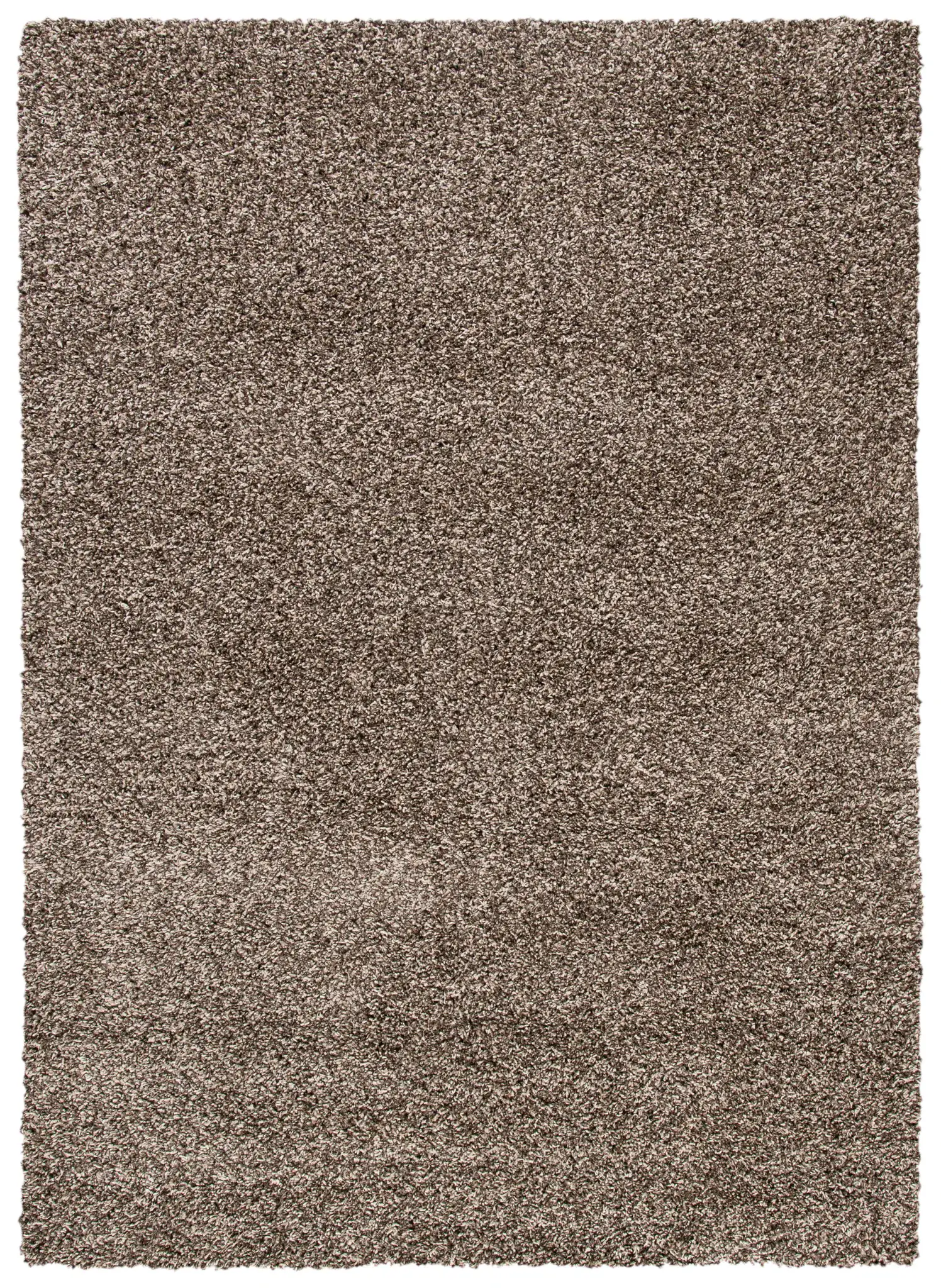 Evolution Solid Shag Rug in Brown