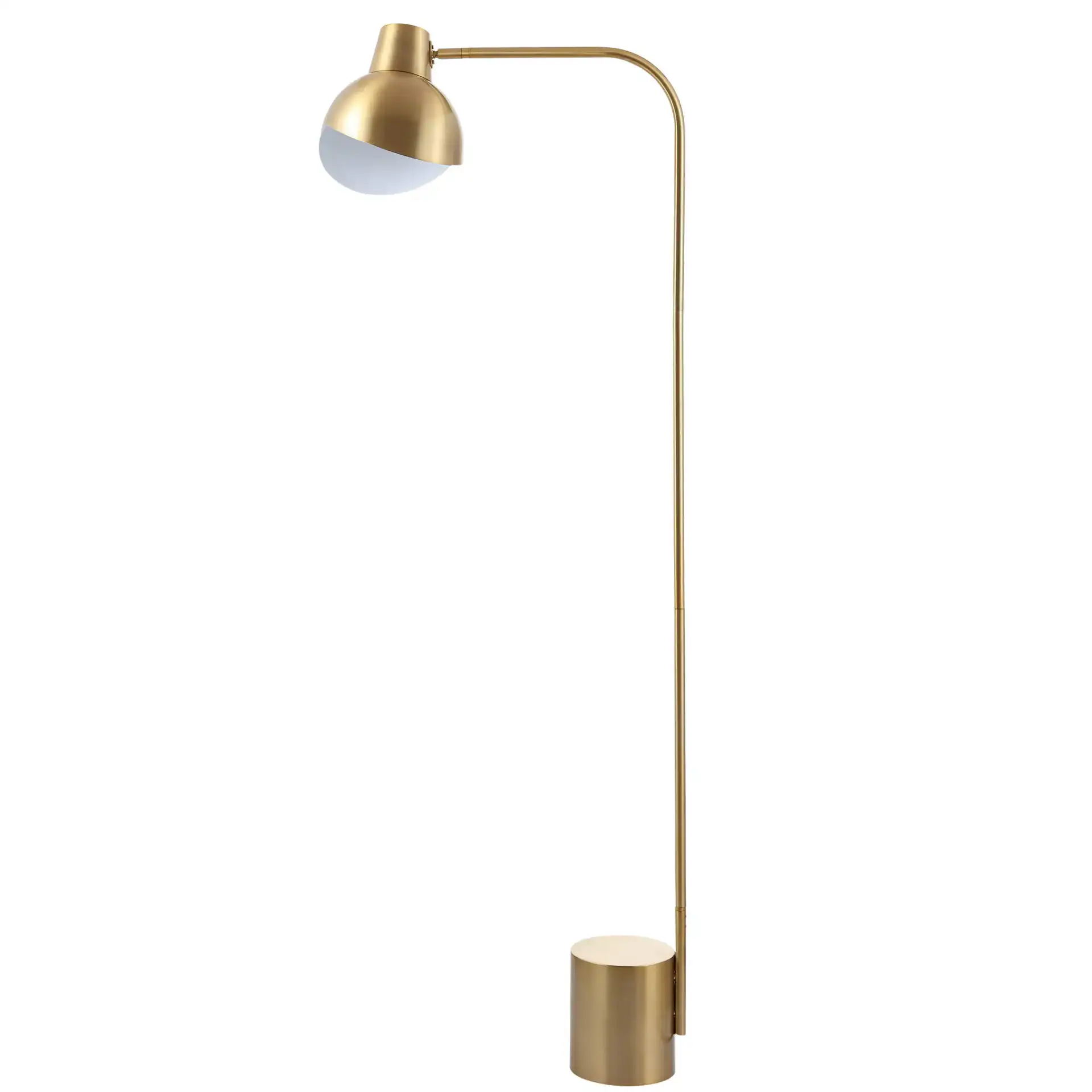 Violetta Floor Lamp in Gold, detail view