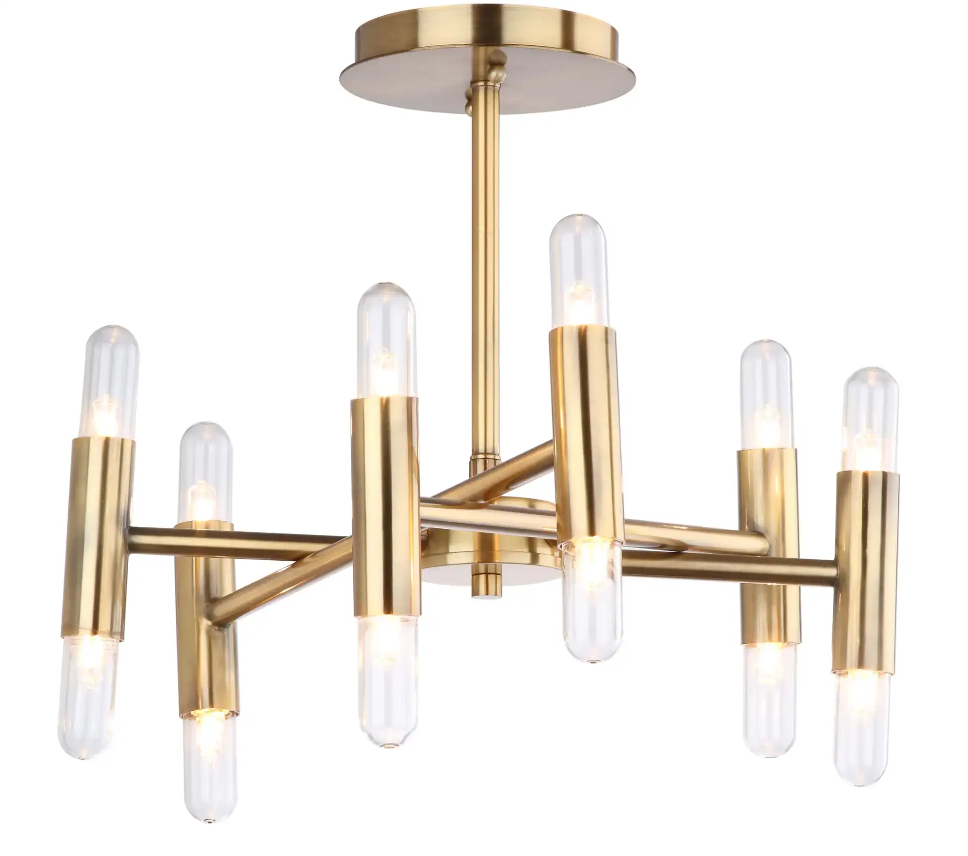 Fidelma Flush Mount in Gold