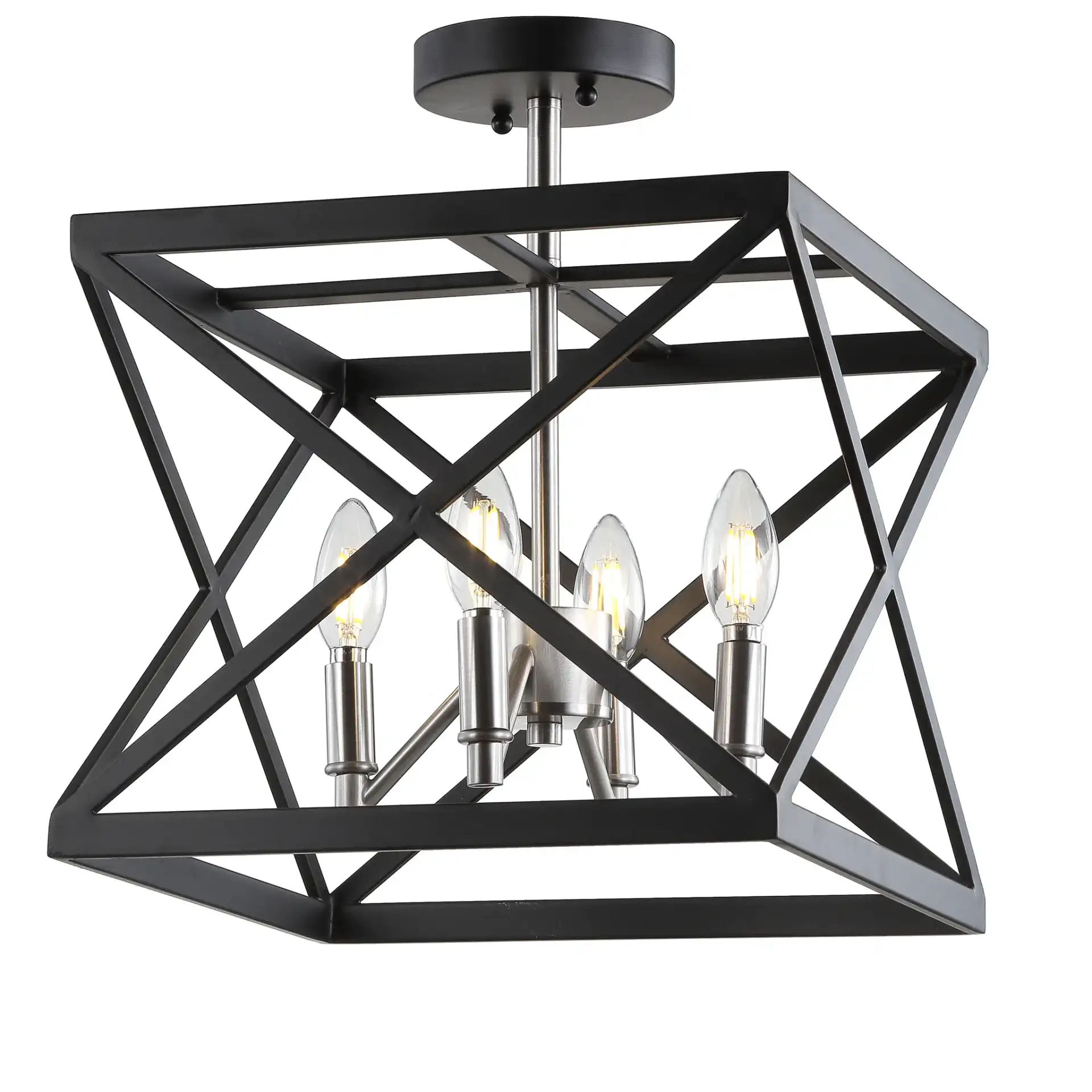 Matias Flush Mount in Black