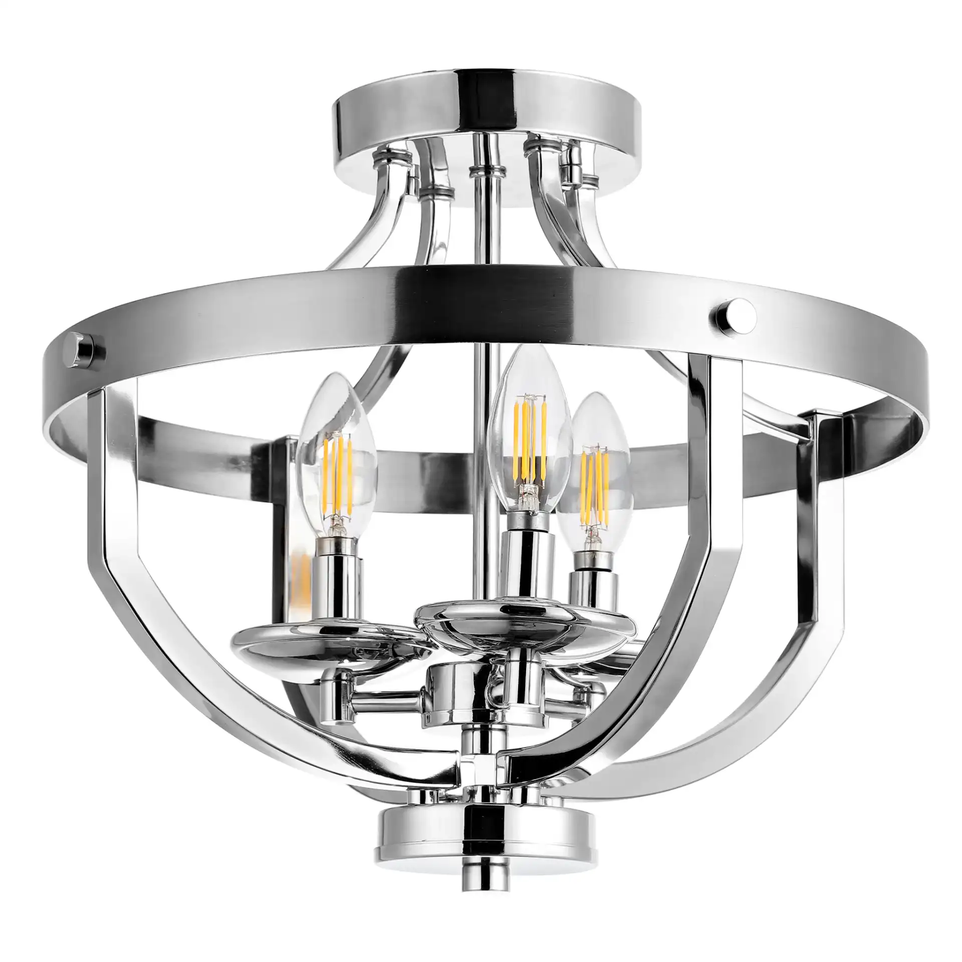 Vanda Flush Mount in Assorted, detail view
