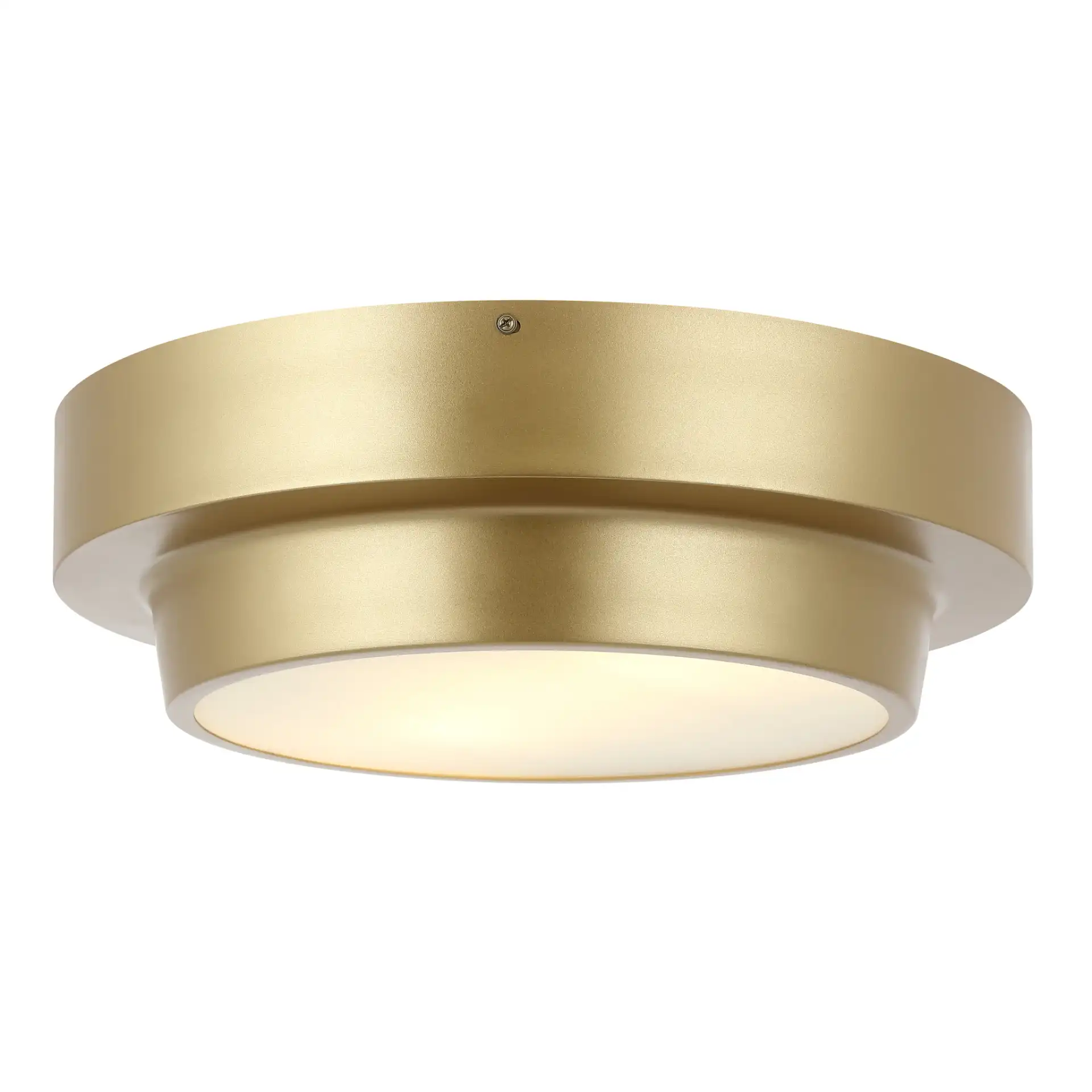 Laius Two-Light Flush Mount in Gold