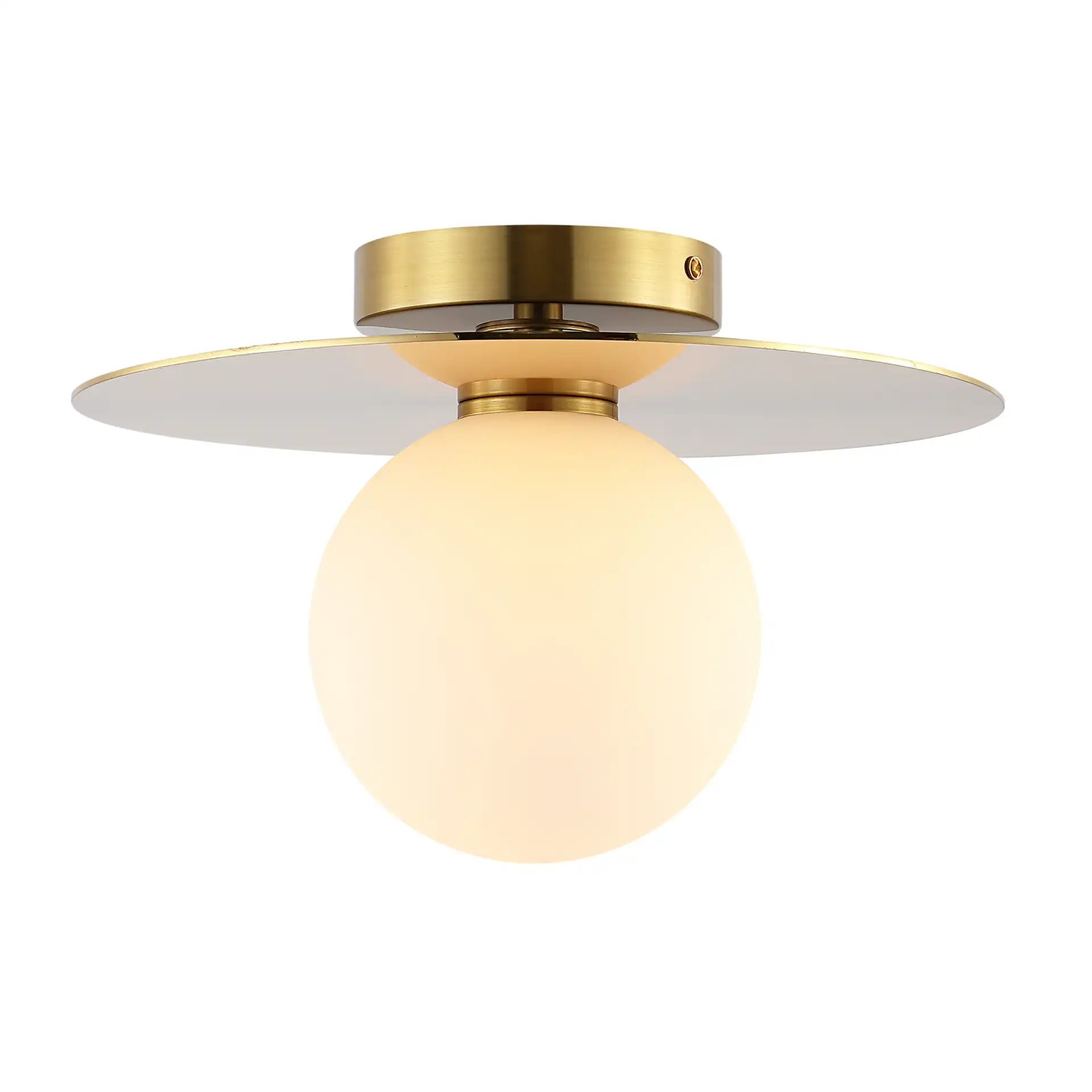 Finlay Flush Mount in Gold