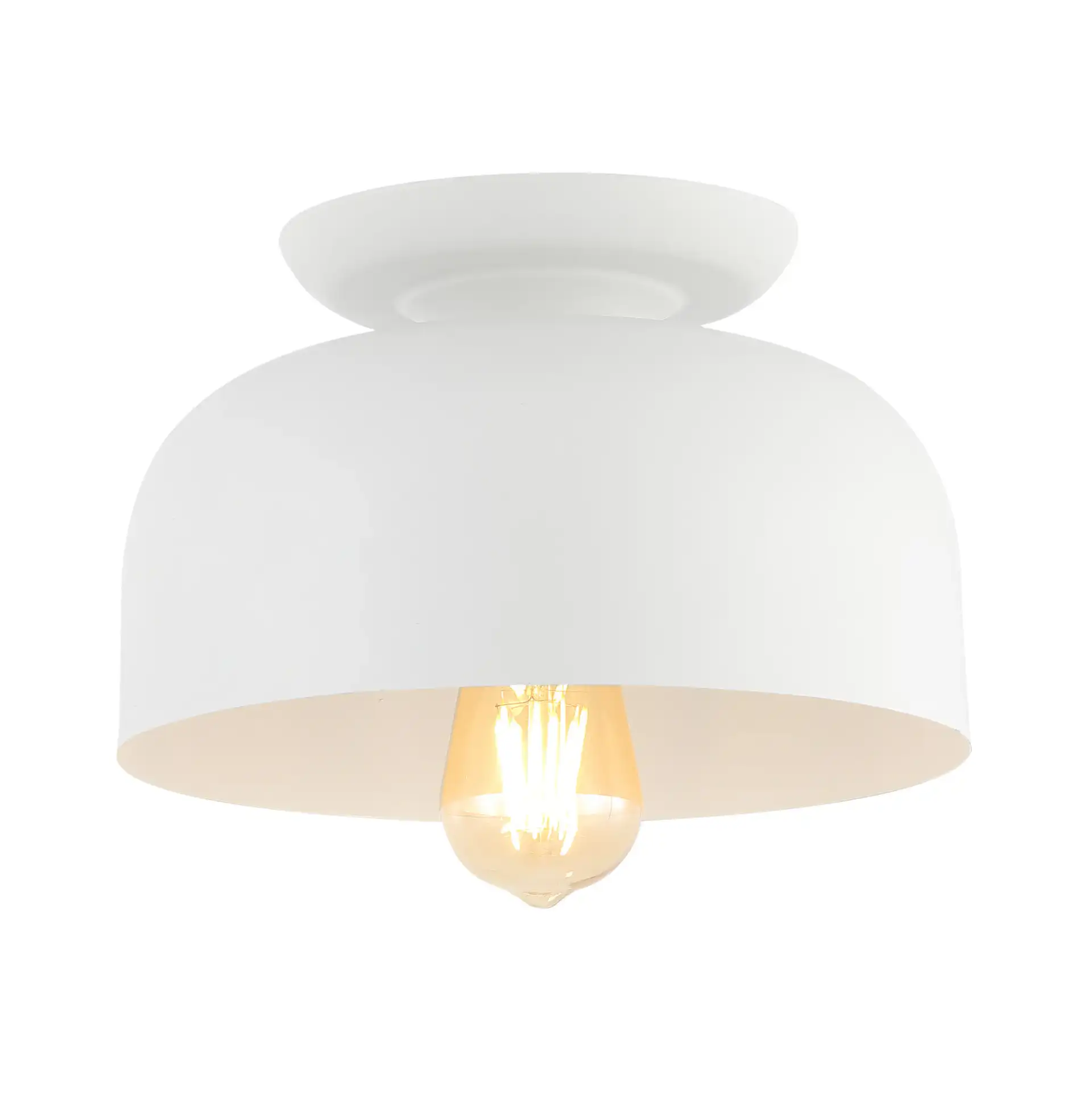 Danica Flush Mount in White