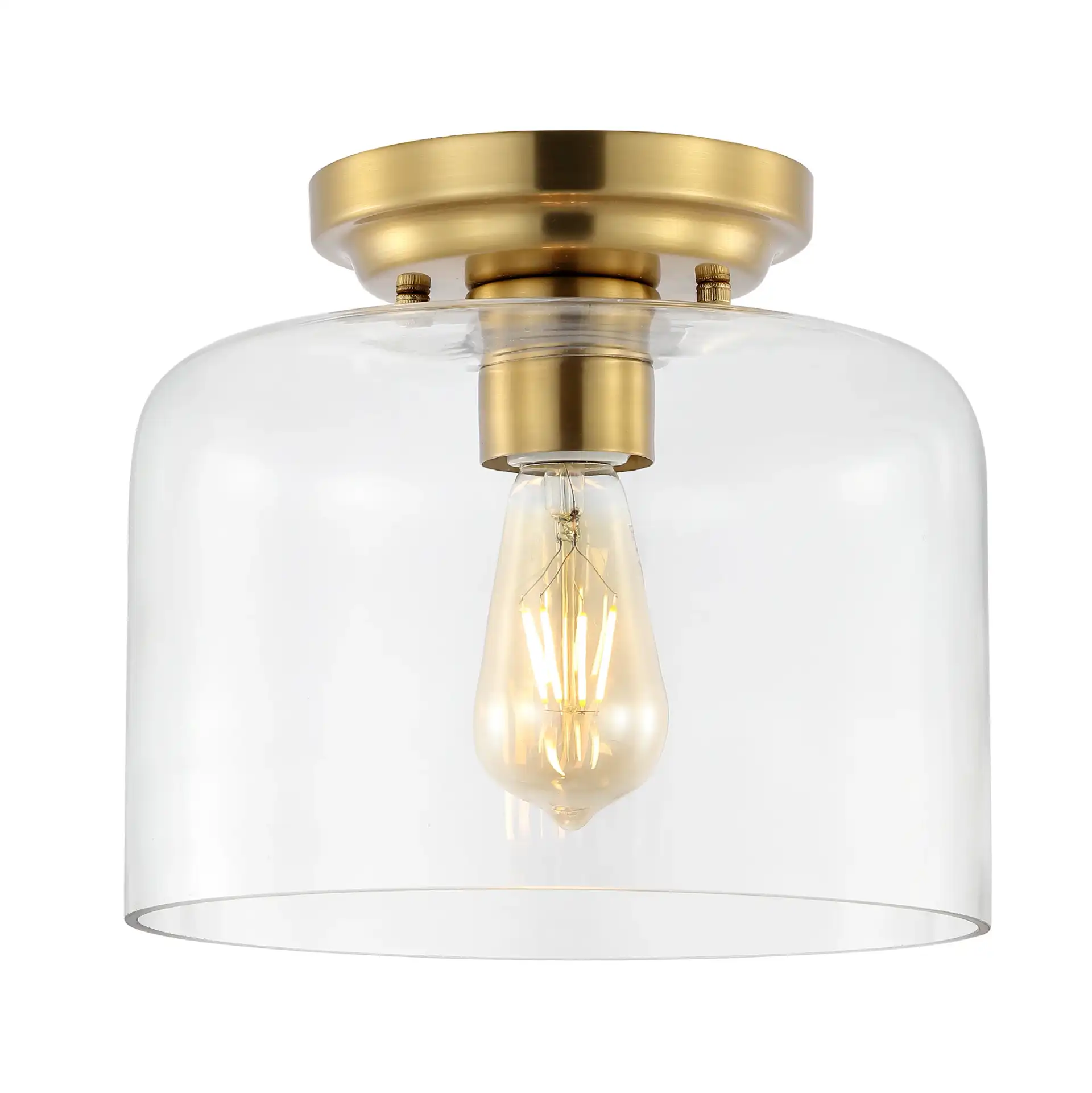 Rianne Flush Mount in Black
