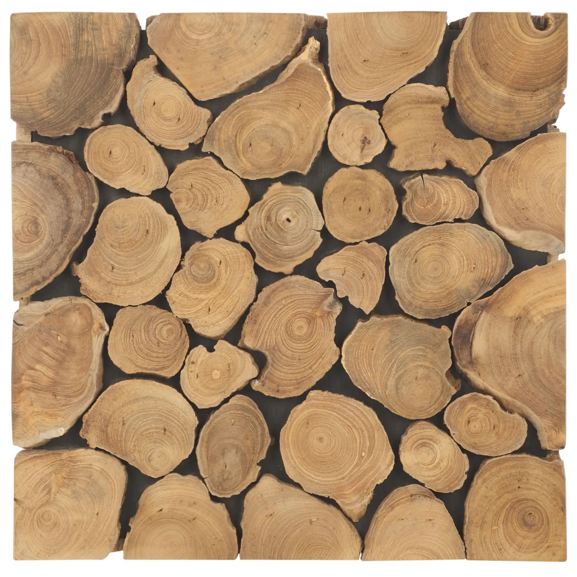Jefferson Stand in Medium Oak / Black, detail view