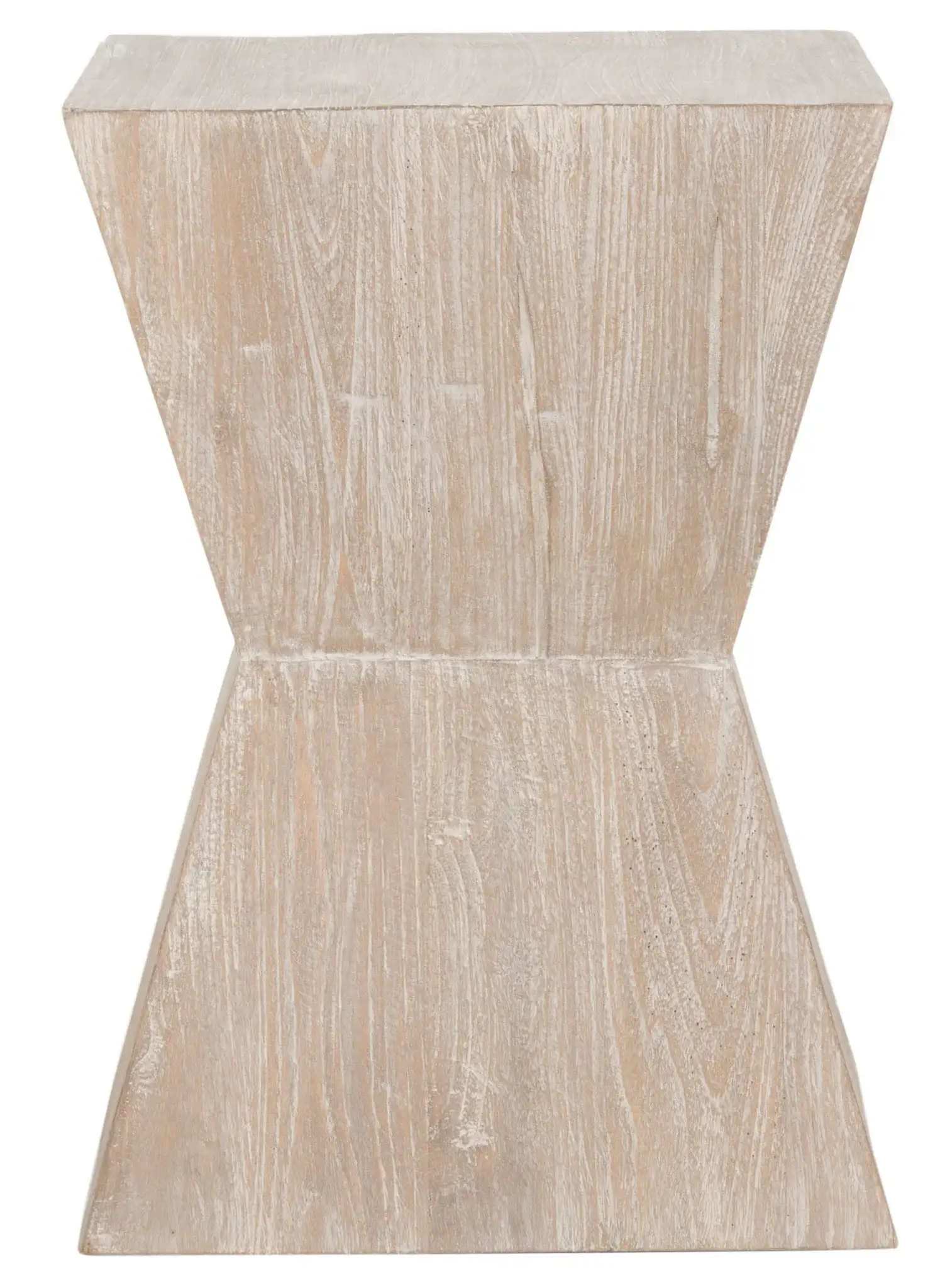 Noatak Side Table in Pickled Oak