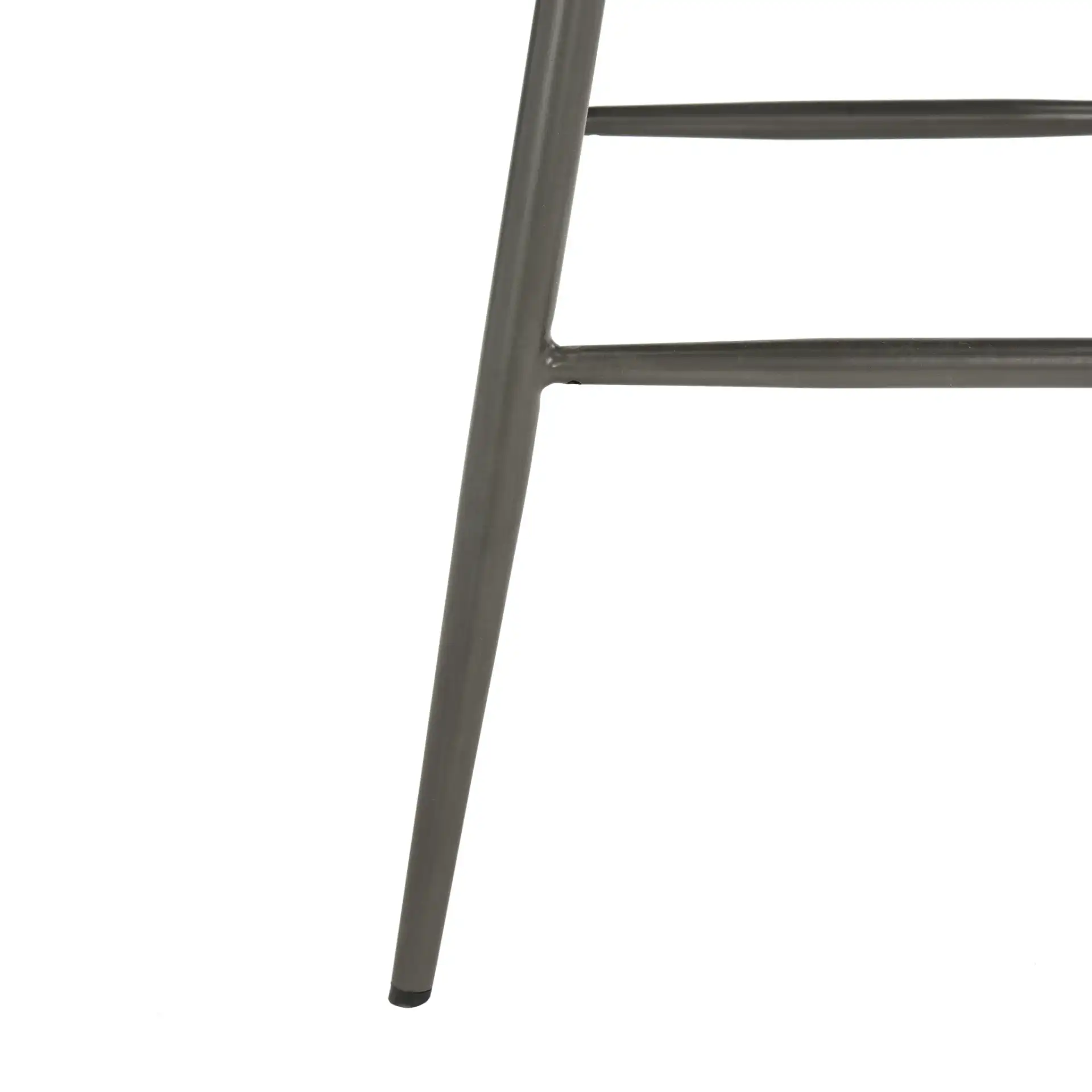Aster Bar Stool (Set of 2) in Burgundy, detail view