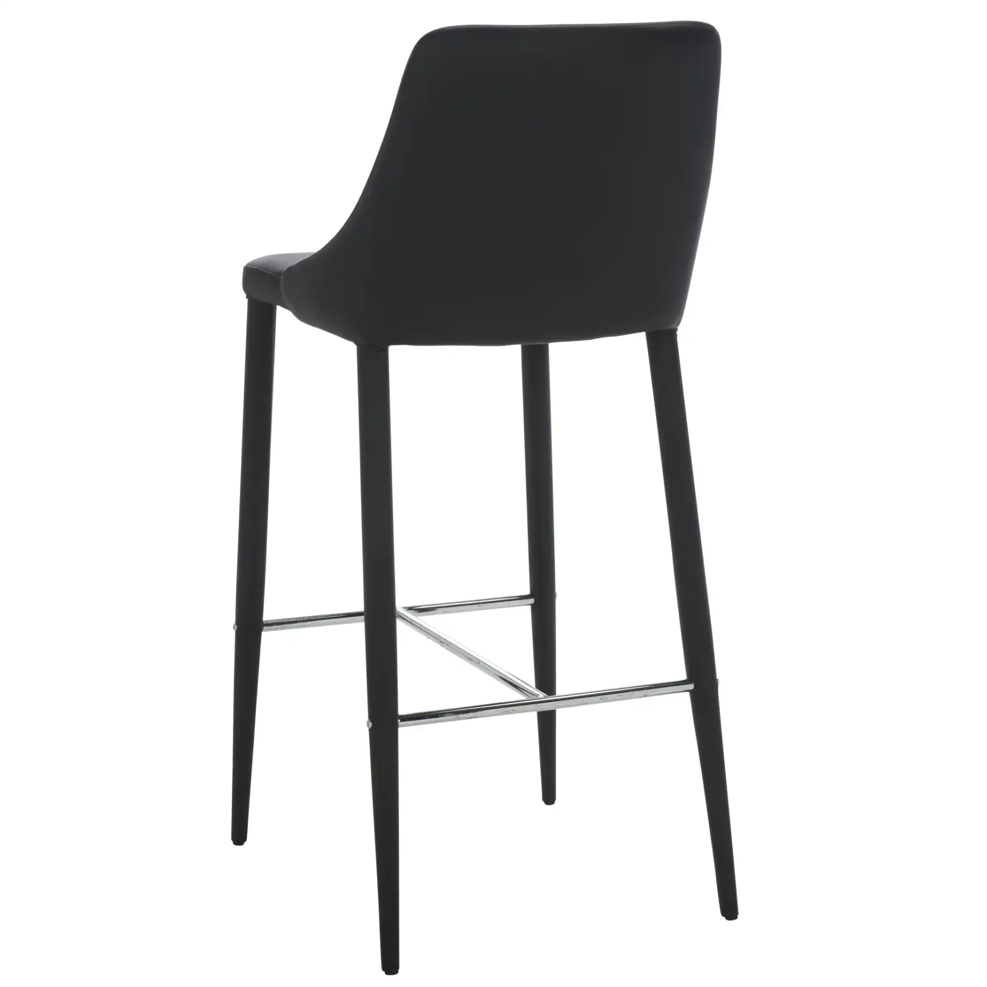 Summerset Bar Stool in Black, detail view