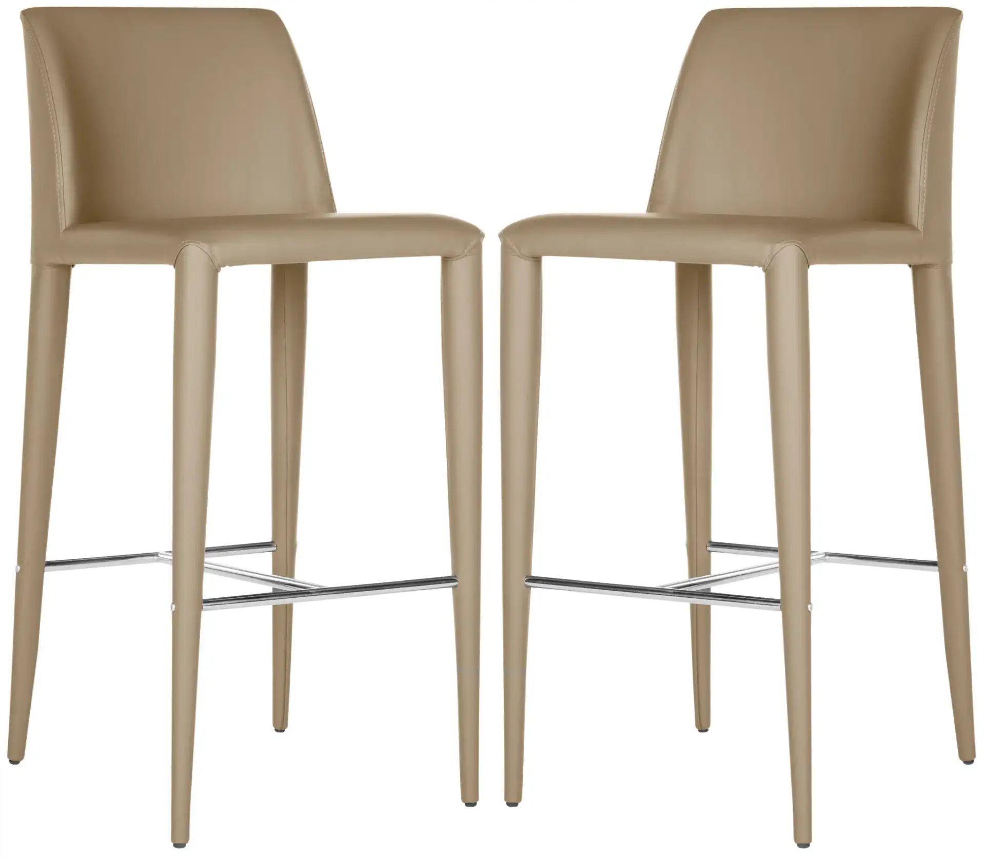 Garretson Bar Stool (Set of 2) in Gray