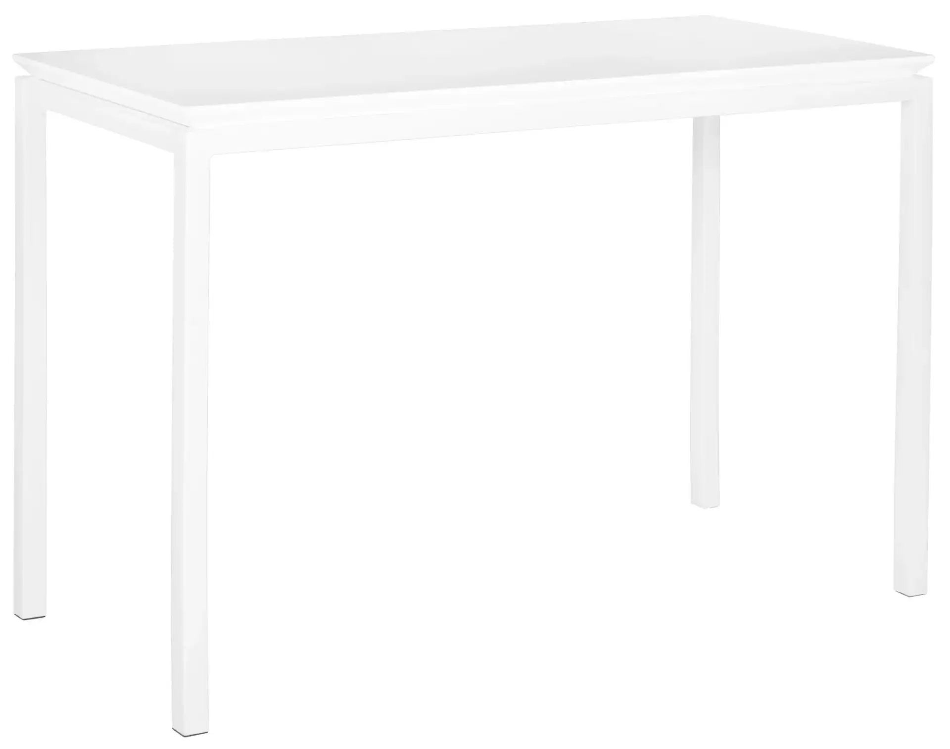 Duke Desk in White, detail view