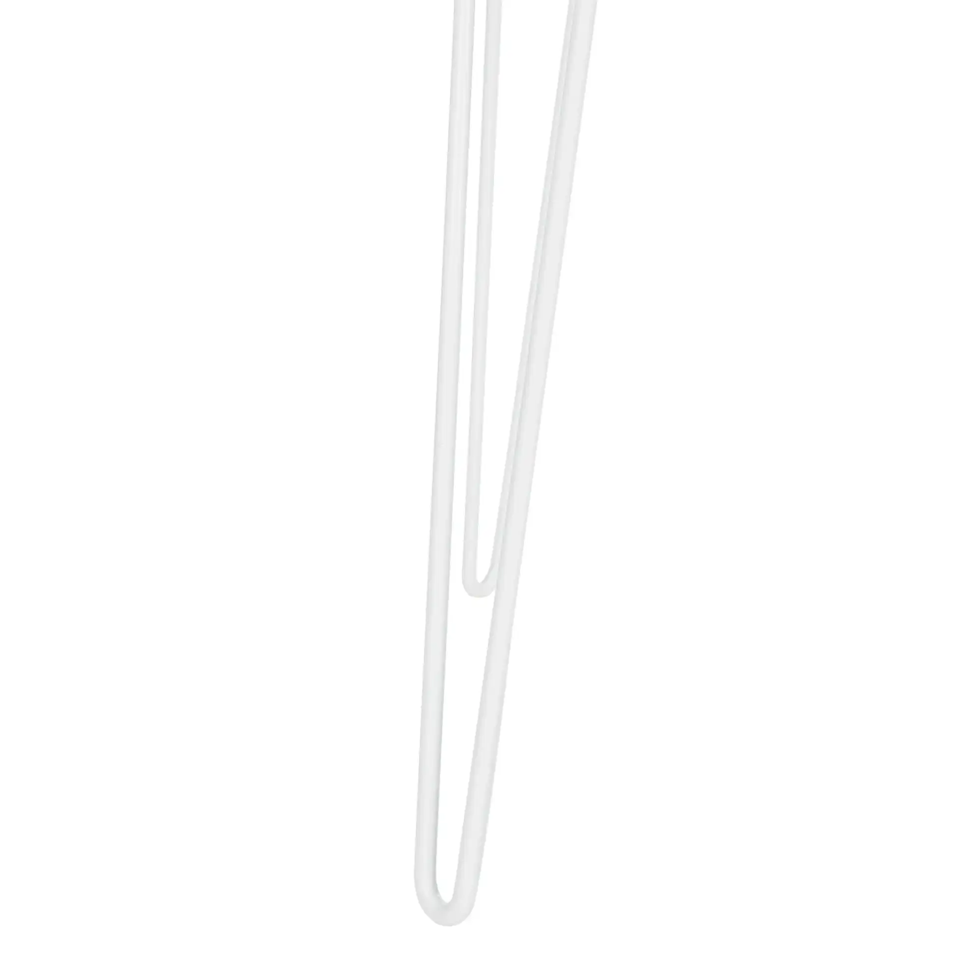 Cade Desk in White, detail view