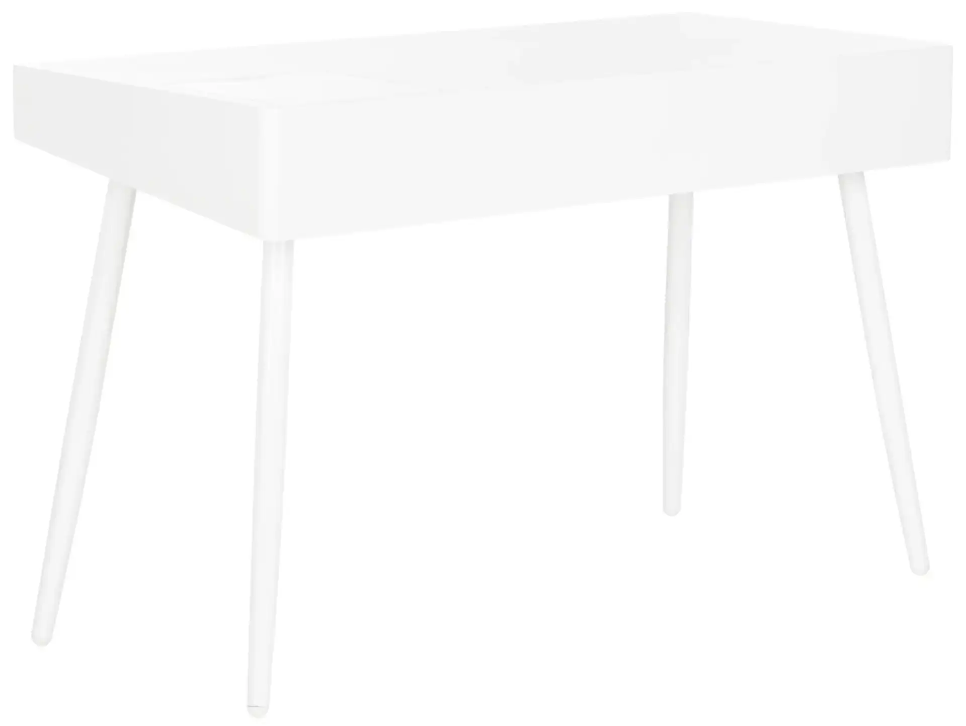 Fadri Desk in White, detail view