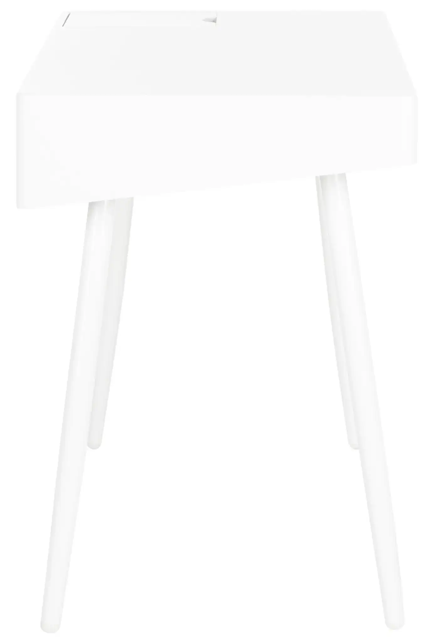 Fadri Desk in White, detail view