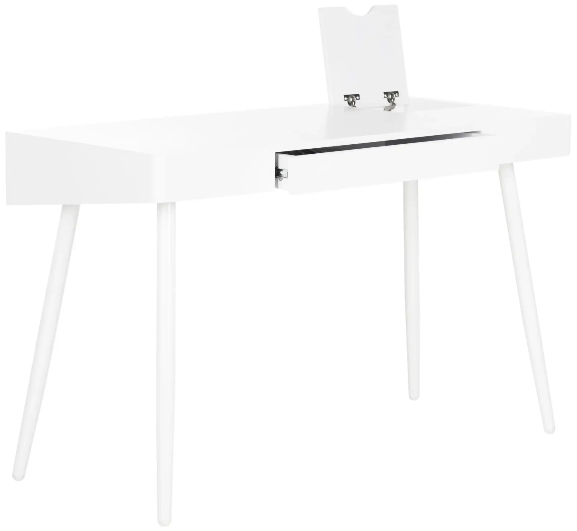 Fadri Desk in White, detail view