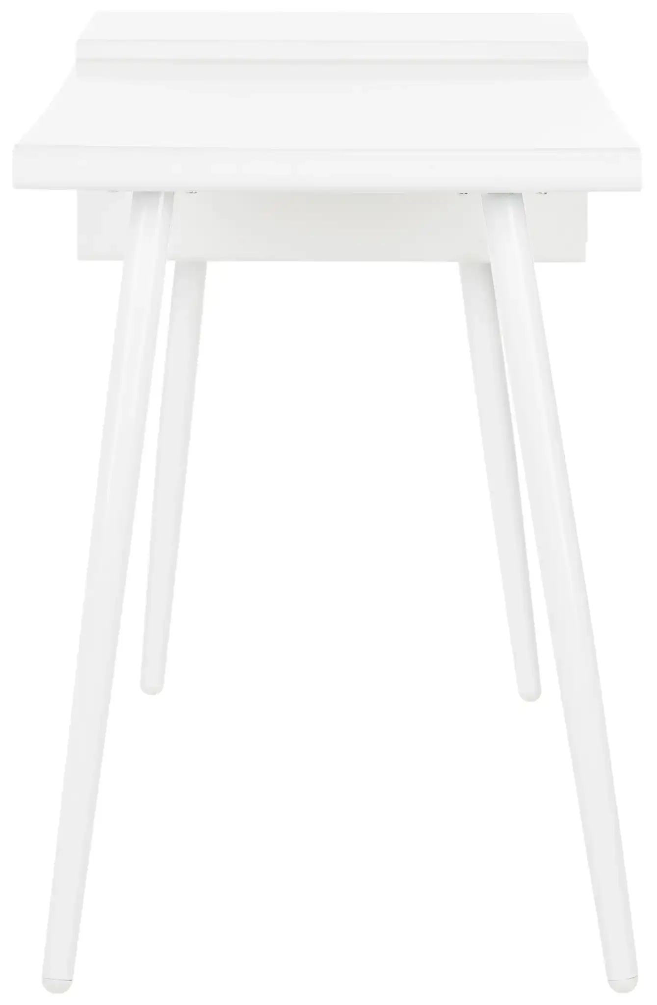 Ferli Desk in Matte White, detail view