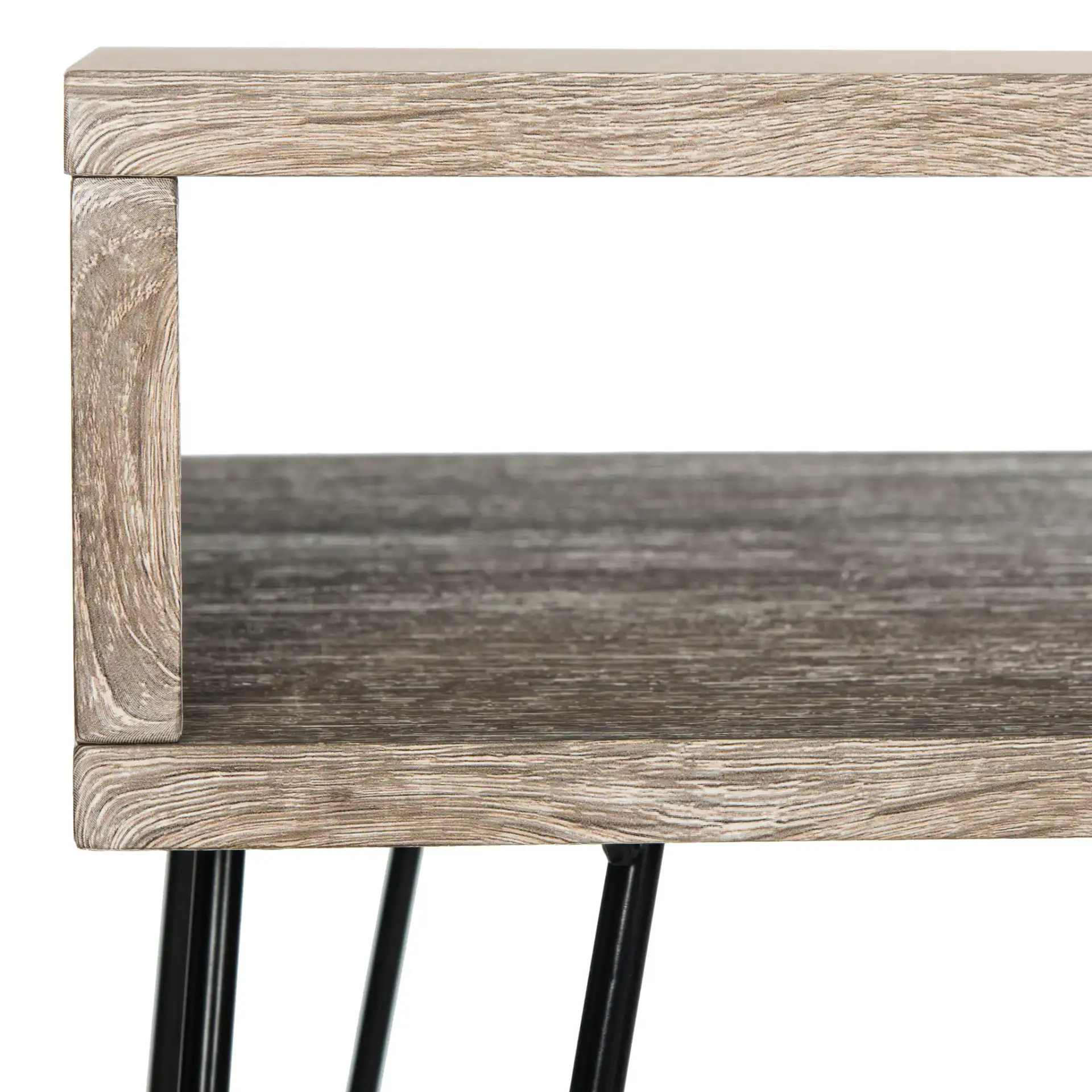 Winta Desk And Chair in Gray in a styled room